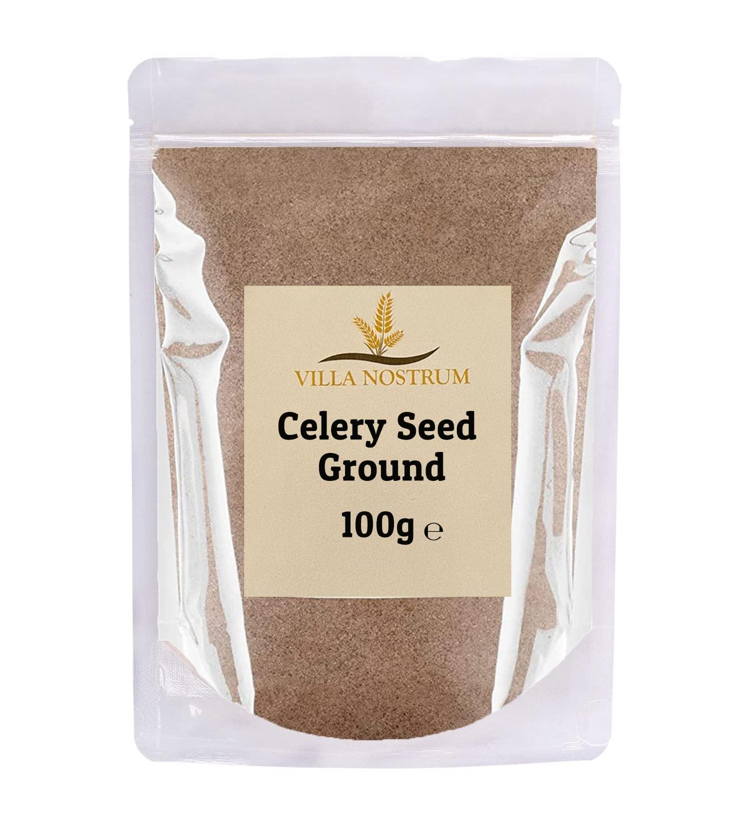 Celery Seed Ground 100g by Villa Nostrum
