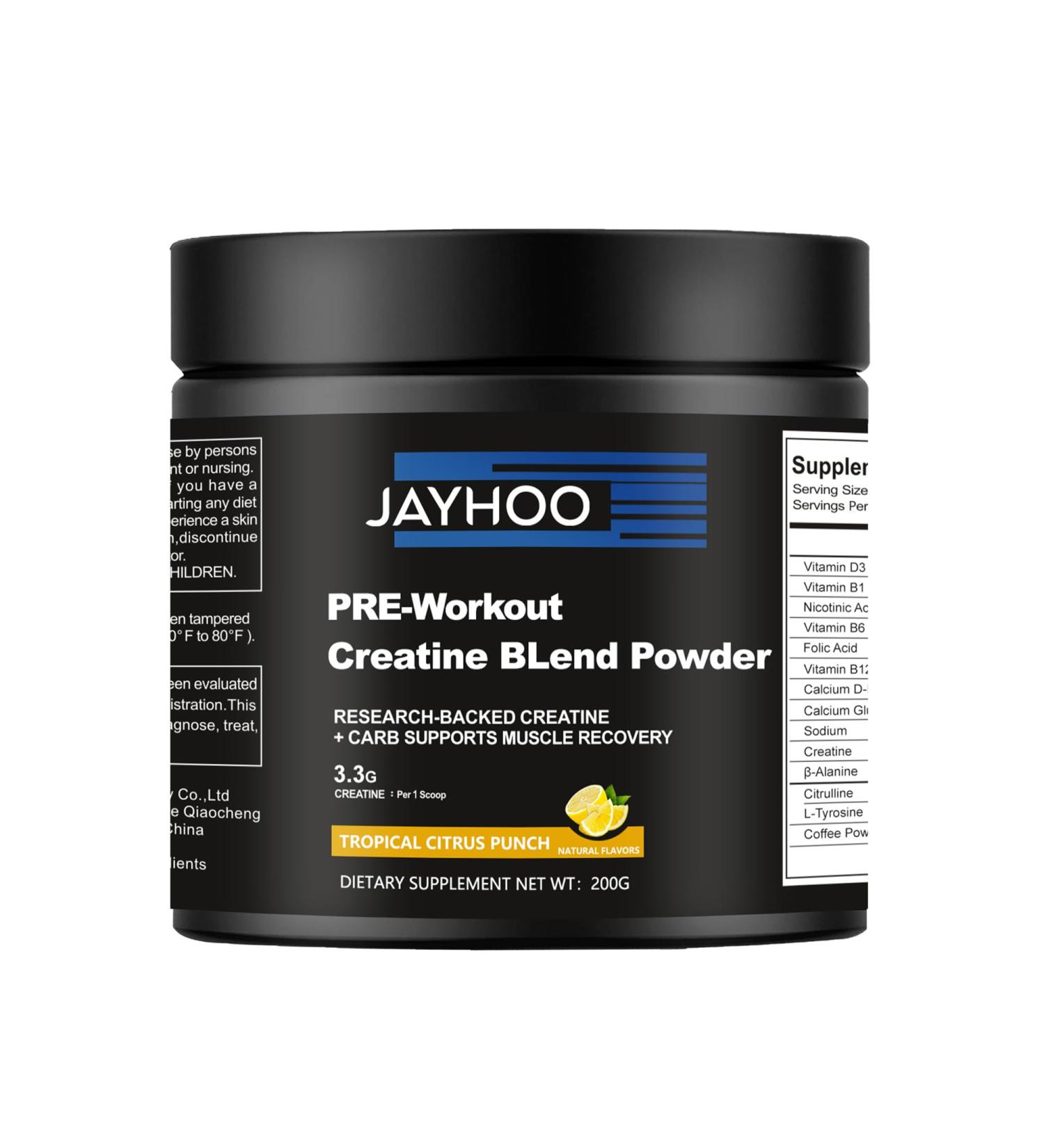 JAYHOO Electrolyte Powder Supplement 16 Packs White Hydration Multiplier Single Serving Sticks for Men Women Adults Elderly - Buy Online on GoSupps.com