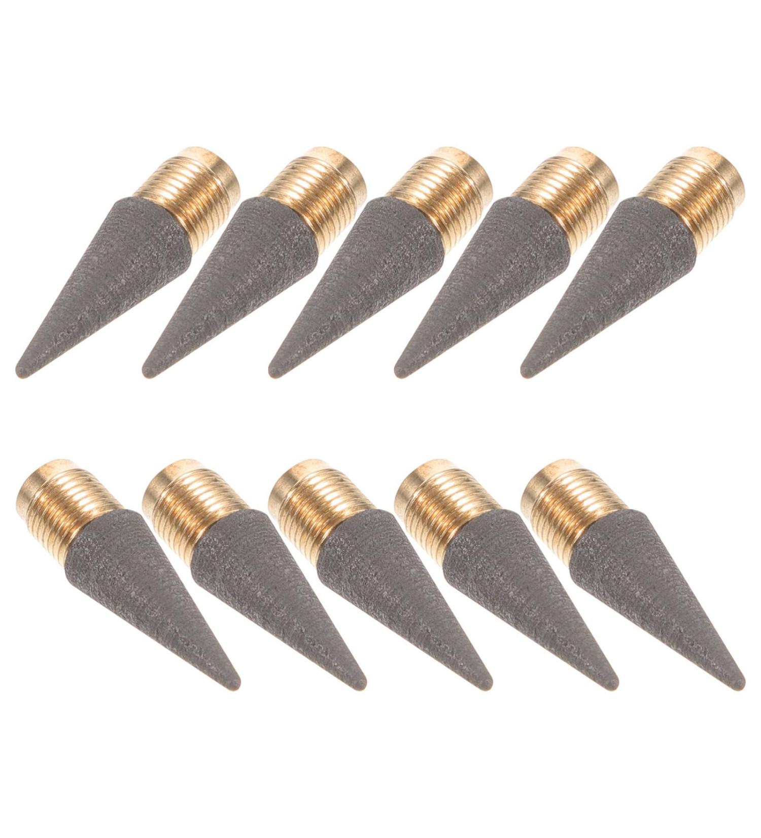 ULTECHNOVO 10pcs Forever Pencil Tips Lightweight Pencils Pencil Replaceable Tips Everlasting Pencil Tips Everlasting Pencil Refill Infinite Pencil Tips Metal Erasable Student Written - Buy Online on GoSupps.com