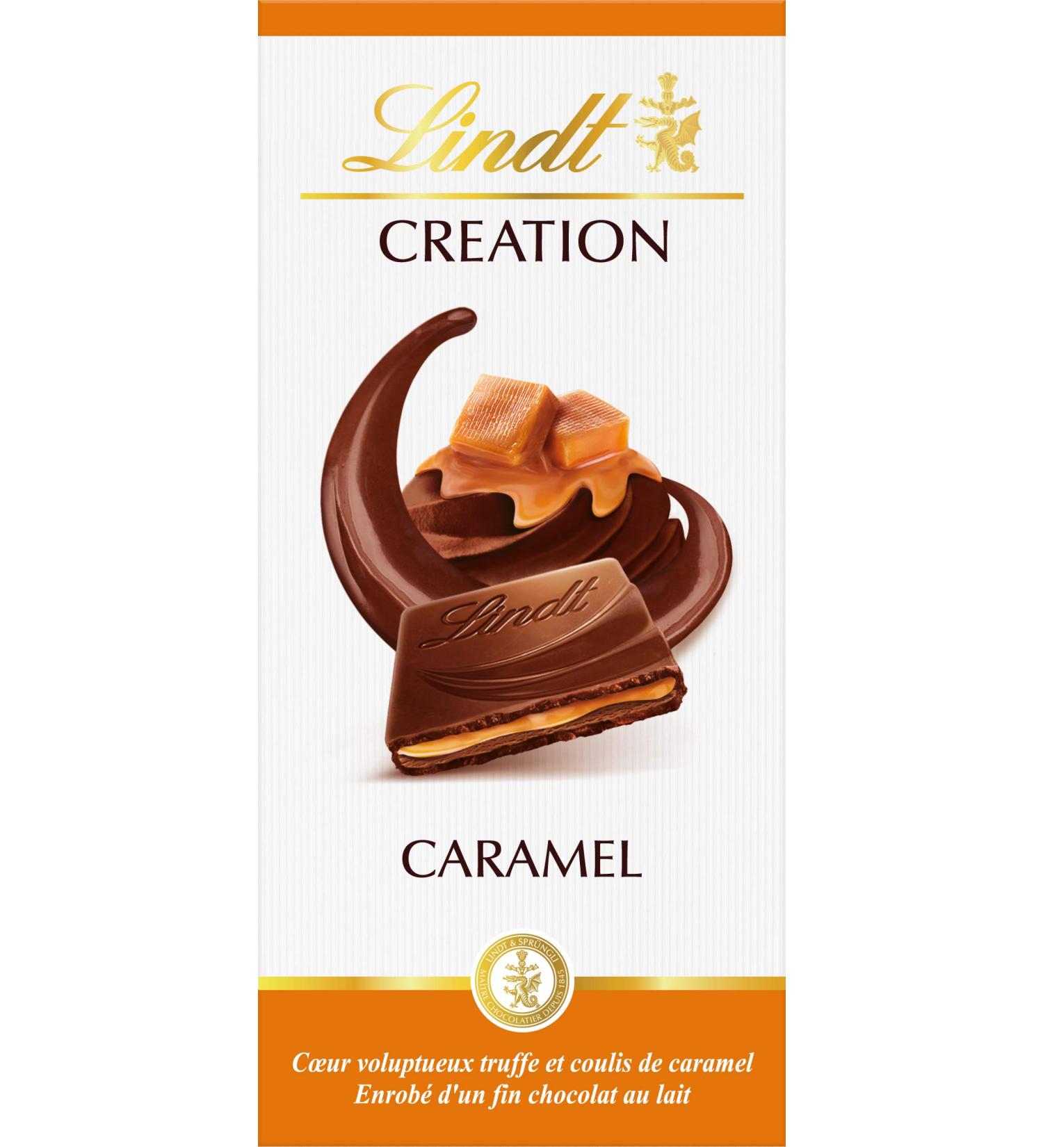  Lindt Lindt Creation le Caramel - 150 g Pack of 2 - Buy Online on GoSupps.com
