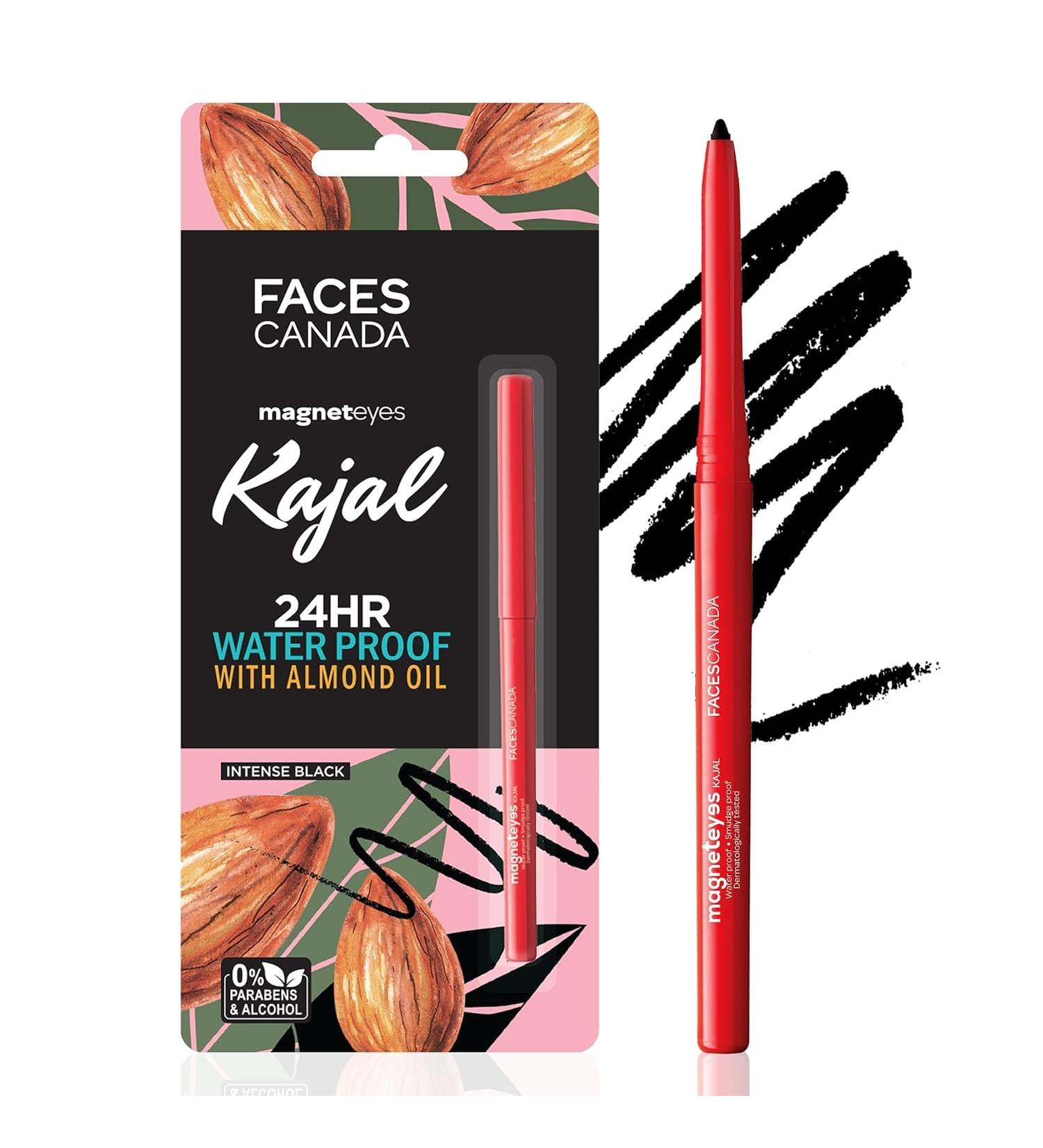 Magneteyes Ka jal - Black 0.35g | Long Stay | One Stroke Smooth Glide | Waterproof Smudgeproof & Fadeproof | Deep Matte Finish | Enriched With Almond Oil & Vitamin E - Buy Online on GoSupps.com