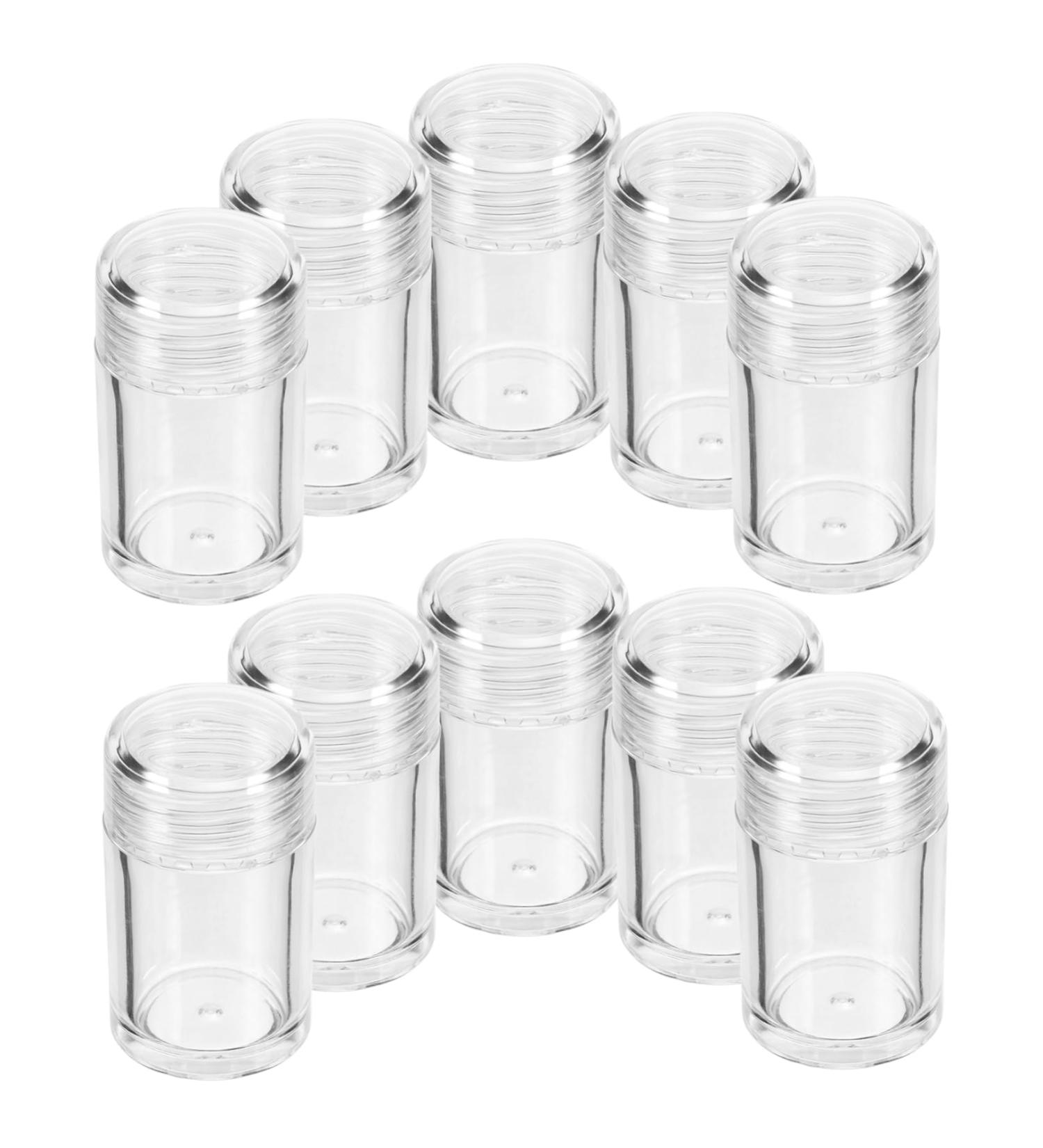 Didiseaon 12pcs Boxes Loose Cosmetic Powder Clear Containers Body Small with Holesml Cases Empty Sifter Net - Buy Online on GoSupps.com