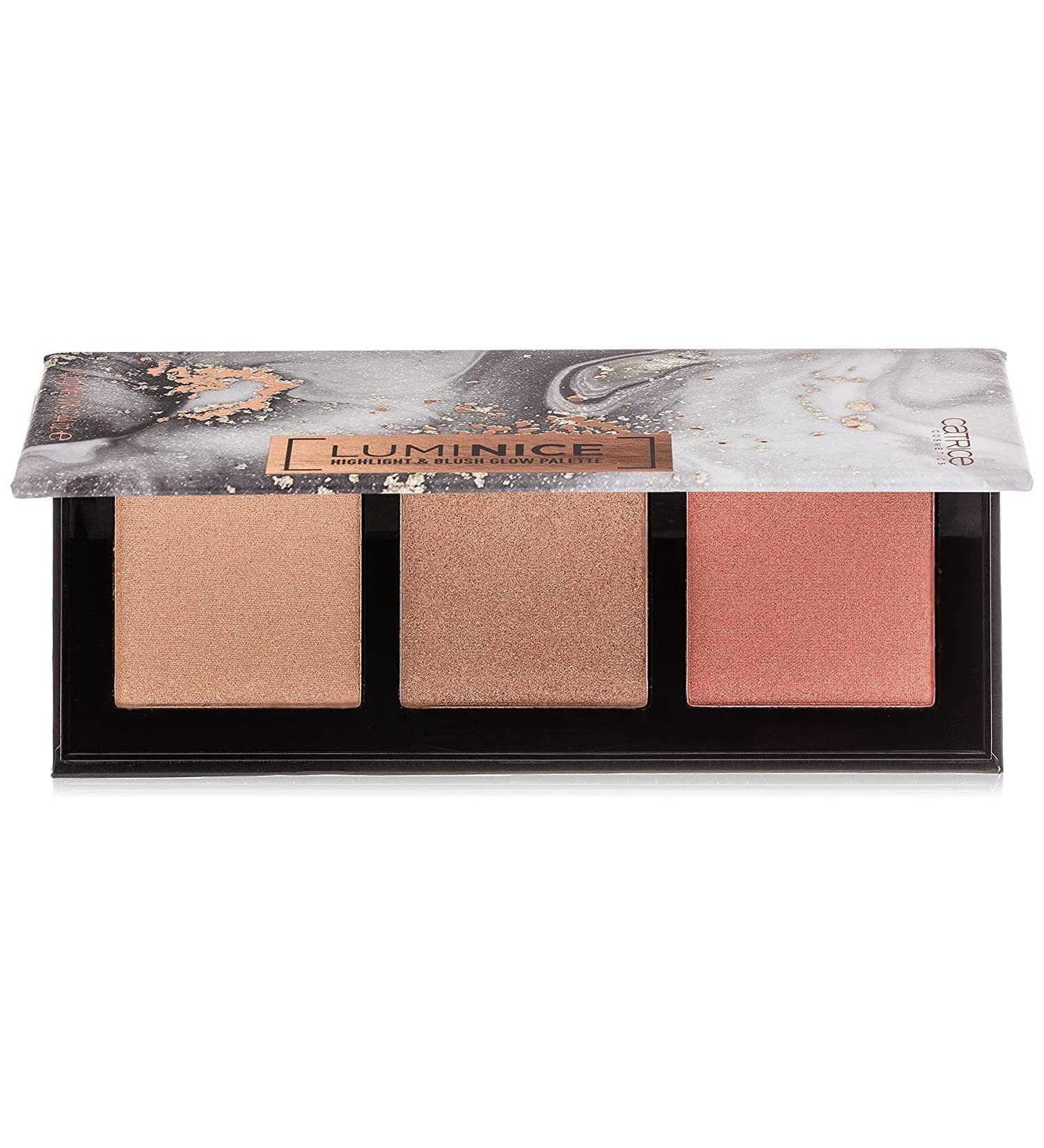 Catrice Luminice Highlight & Blush Glow Palette - No. 010 Rose Vibes Only - Vegan Multi-Colored Radiant Blush & Highlighter | 12.6g - Shop Internationally! - Buy Online on GoSupps.com