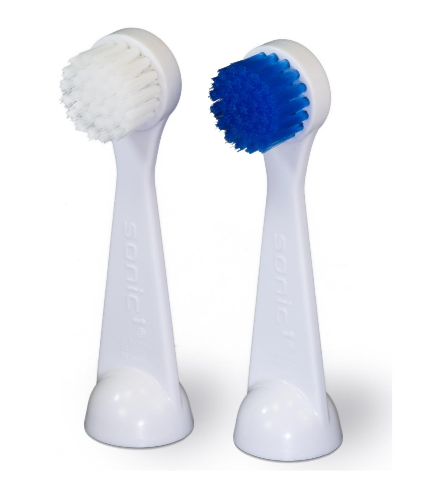 Cybersonic3 - Deluxe Large Replacement Brush Heads 2 Pack Compatible With All Cybersonic Electric Toothbrushes