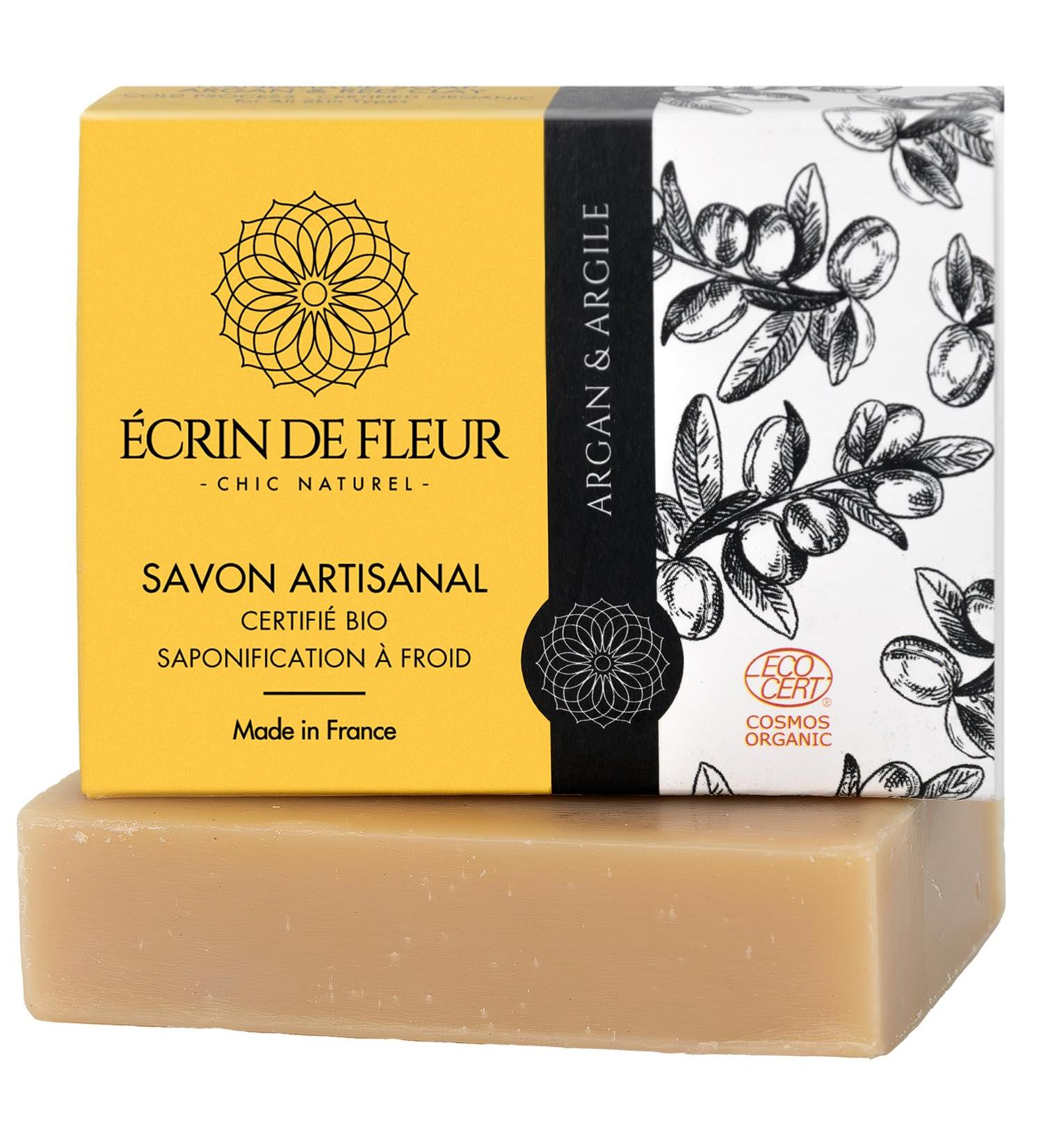 Crin de Fleur Organic Argan Soap 90g - Handcrafted Cold Processed Soap - Pack of 1 - Buy Online on GoSupps.com