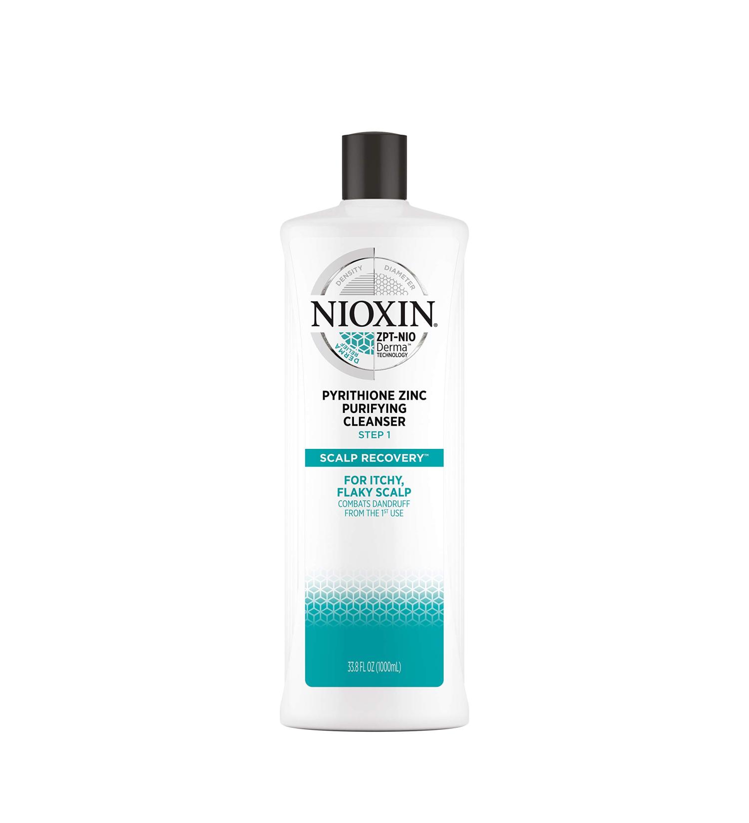 Nioxin Scalp Recovery Anti-Dandruff Shampoo 33.8 Fl Oz - Medicated Cleanser for Healthy Scalp - Buy Online on GoSupps.com