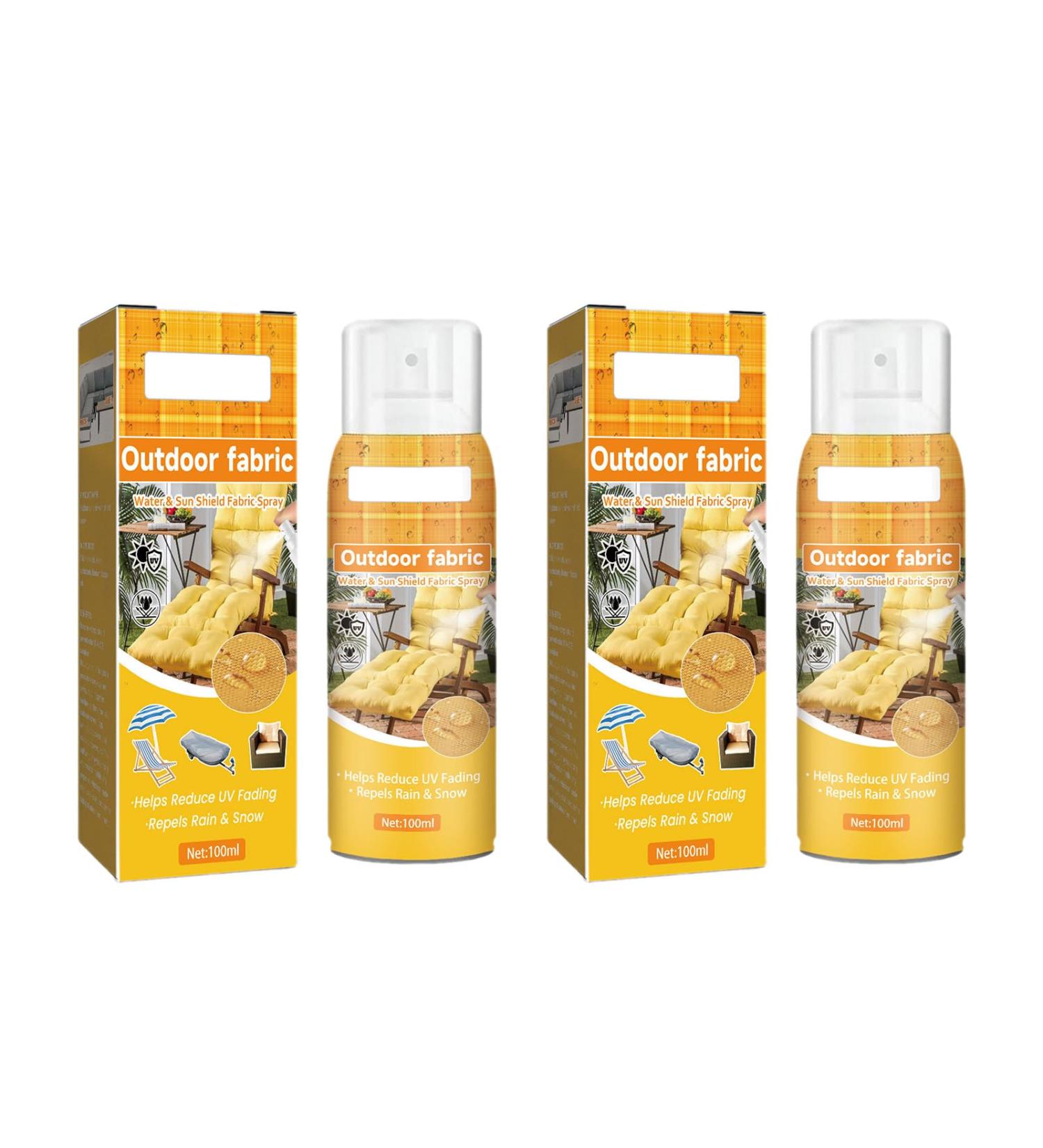 MEIBAOGE 100ml Fabric Spray for Waterproofing and Cooling Outdoor Fabrics Cooling Agent Summer Refreshing 2 Bottles - Buy Online on GoSupps.com
