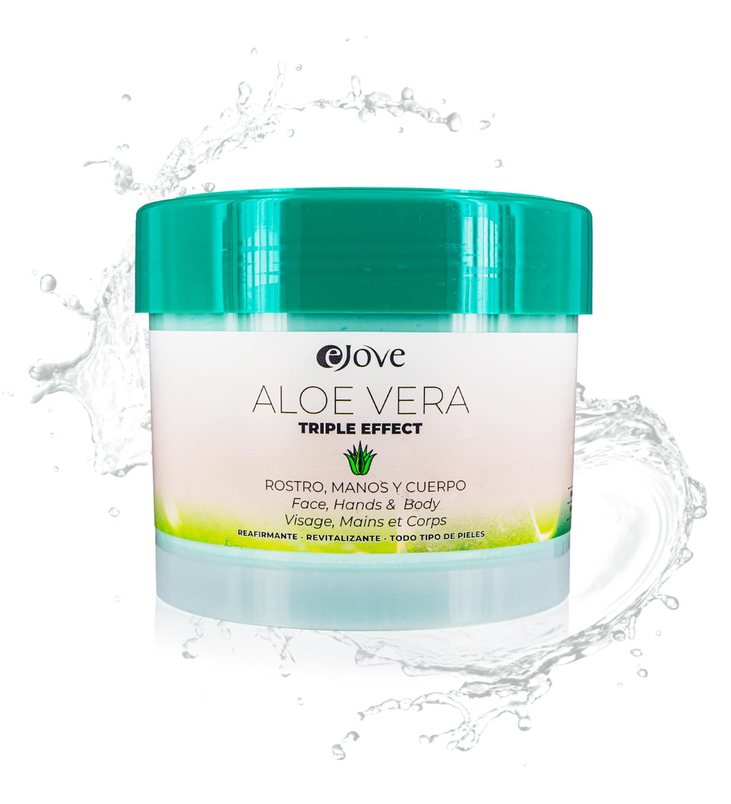  Ejove Ejove Aloe Vera Cream 500ml - Face Moisturizer for Women or Men Moisturizing Body and Hand Cream with Anti-Cellulite Properties - Buy Online on GoSupps.com