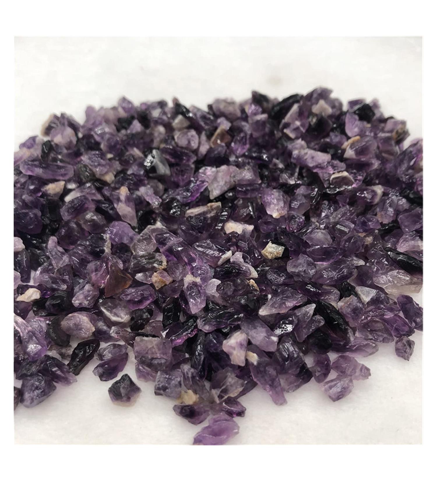Natural Crystal Rough 2.2LB Natural Raw Amethyst Rock Crystal Tumbled Stones Jewelry Rough Amethyst Crystal - Buy Online on GoSupps.com