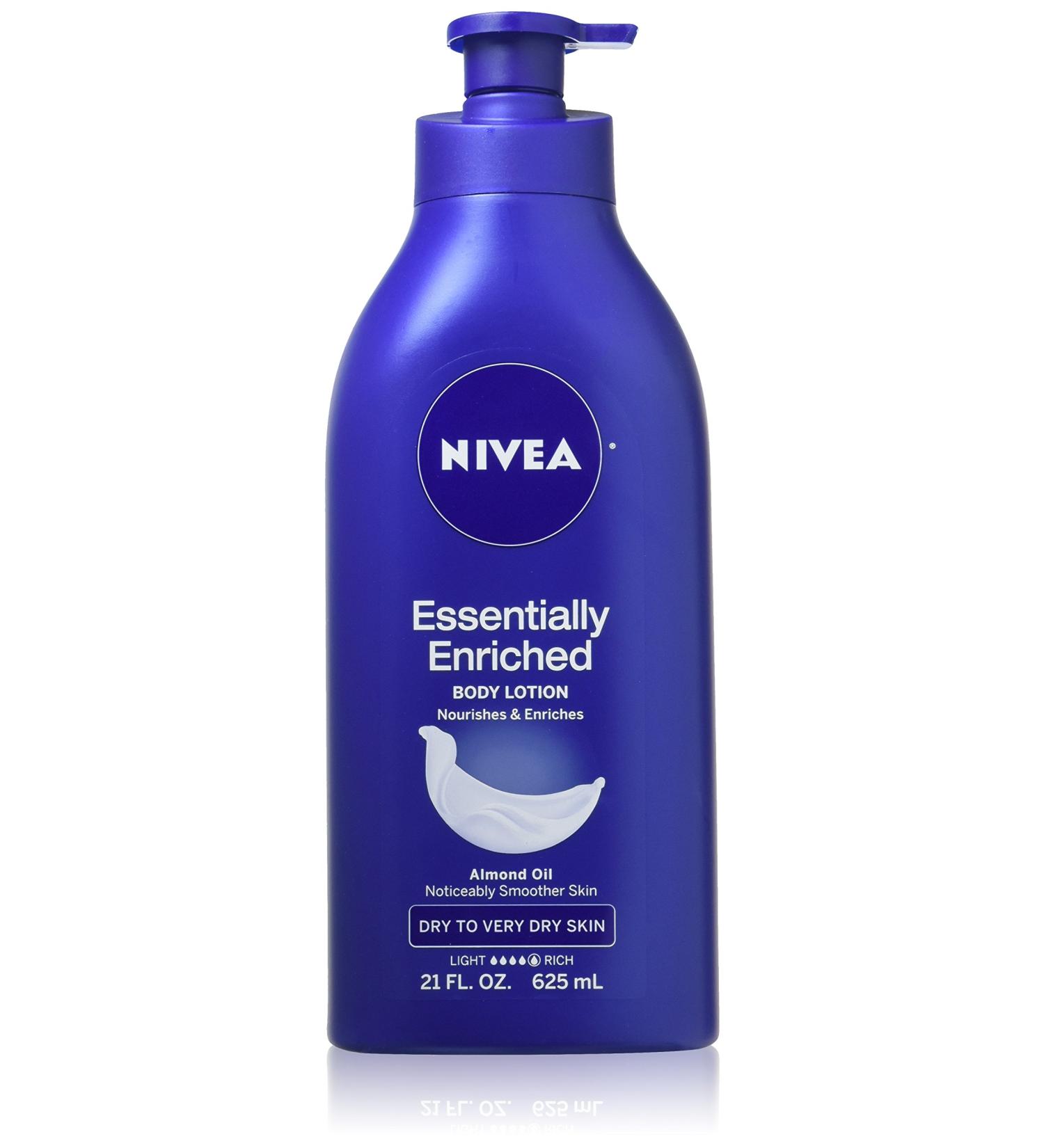 Nivea Essentially Enrich Lotion 21 fl oz - Hydrating Body Moisturizer - Buy Online on GoSupps.com