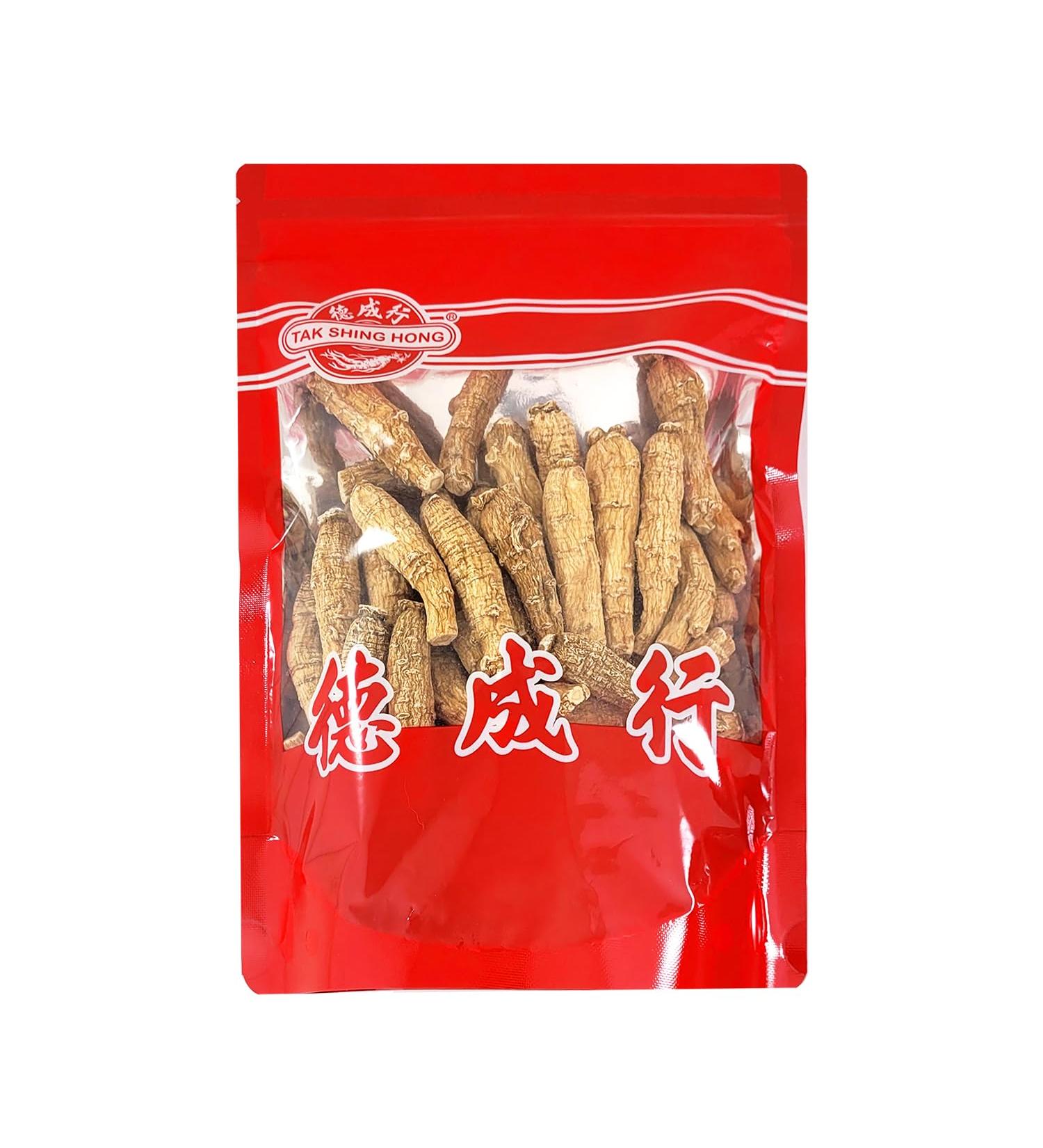 TAK SHING HONG American Ginseng Original Piece Perfect for Herbal Soup Gift for Him/Her / PTS180-AA 8oz - Buy Online on GoSupps.com
