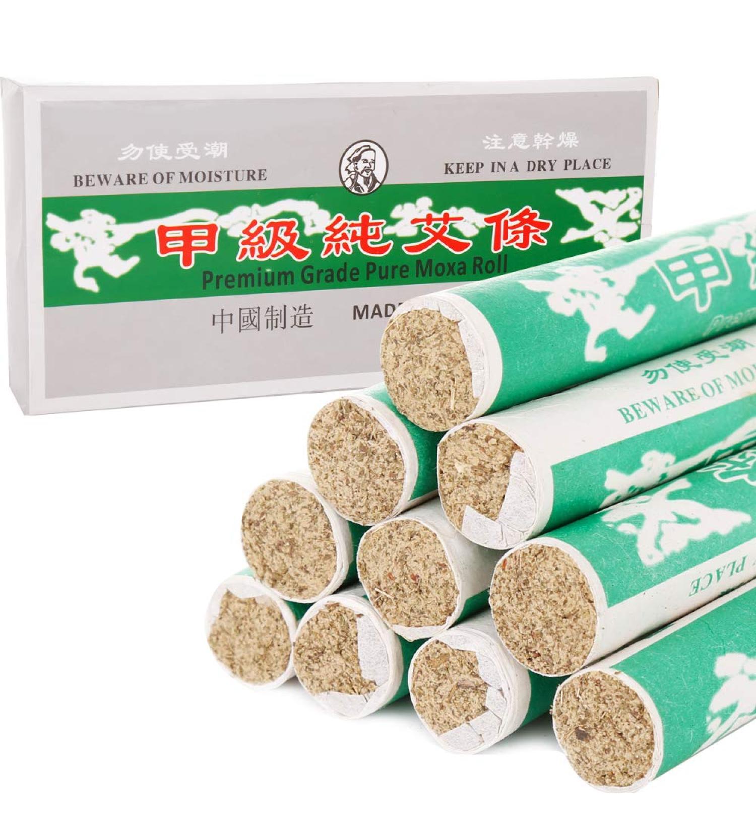 Barelove Pure Moxa Rolls - Handmade Natural Mild Moxibustion Sticks for Pain Relief - Buy Online on GoSupps.com