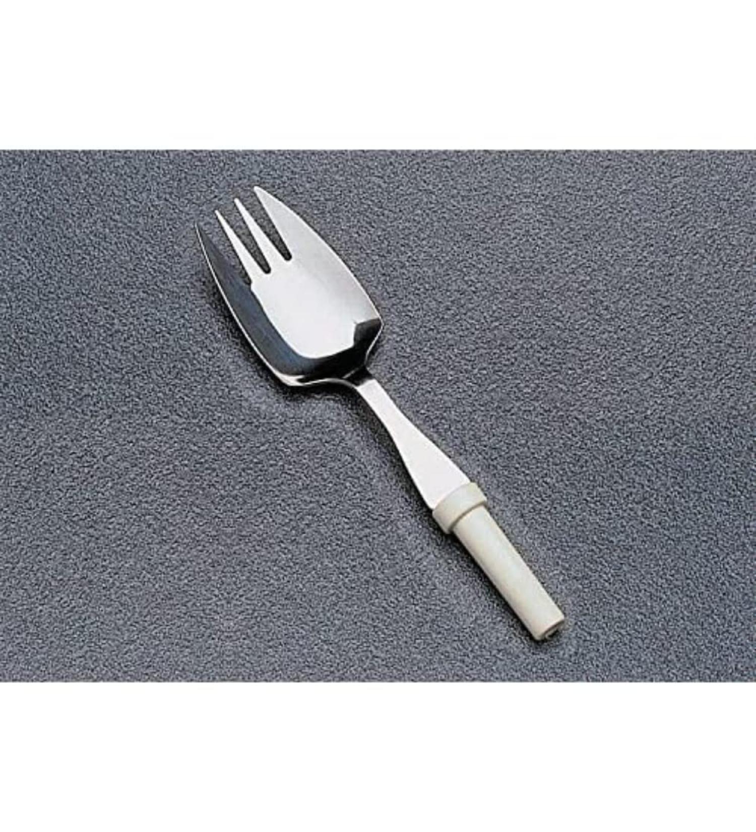 Homecraft Kings Splayed Fork & Spoon Combination - One-Handed Dining Aid for Elderly & Disabled | VAT Relief Eligible - Ideal for Stroke, Amputee & Limited Mobility - Buy Online on GoSupps.com