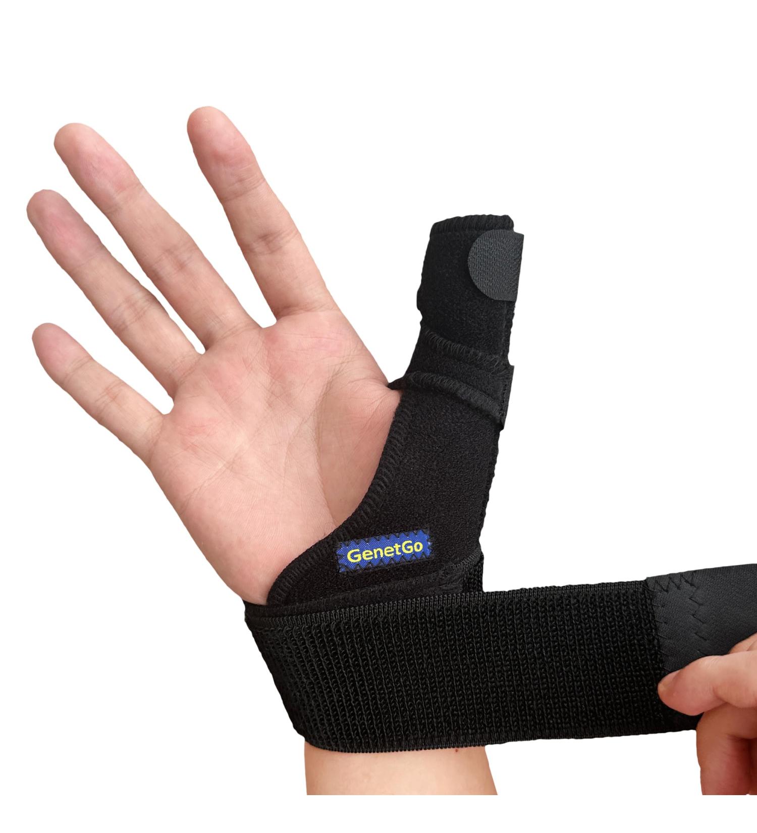Reversible Thumb & Wrist Stabilizer Compression Splint for BlackBerry Thumb Trigger Finger & Arthritis - Adjustable Wrist Strap (Small/Medium) - Pain Relief for Carpal Tunnel Tendonitis & Sprains - Buy Online on GoSupps.com
