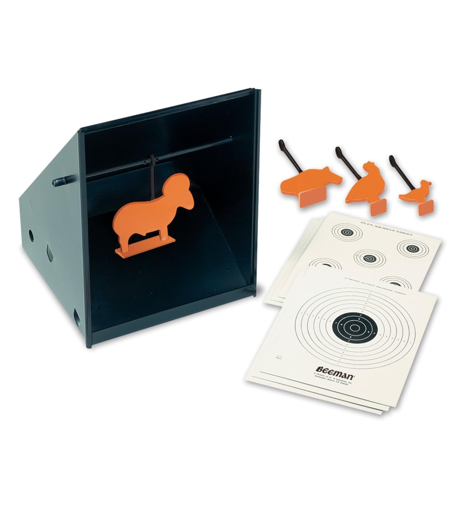 Beeman Pellet Trap with Targets and Silhouettes