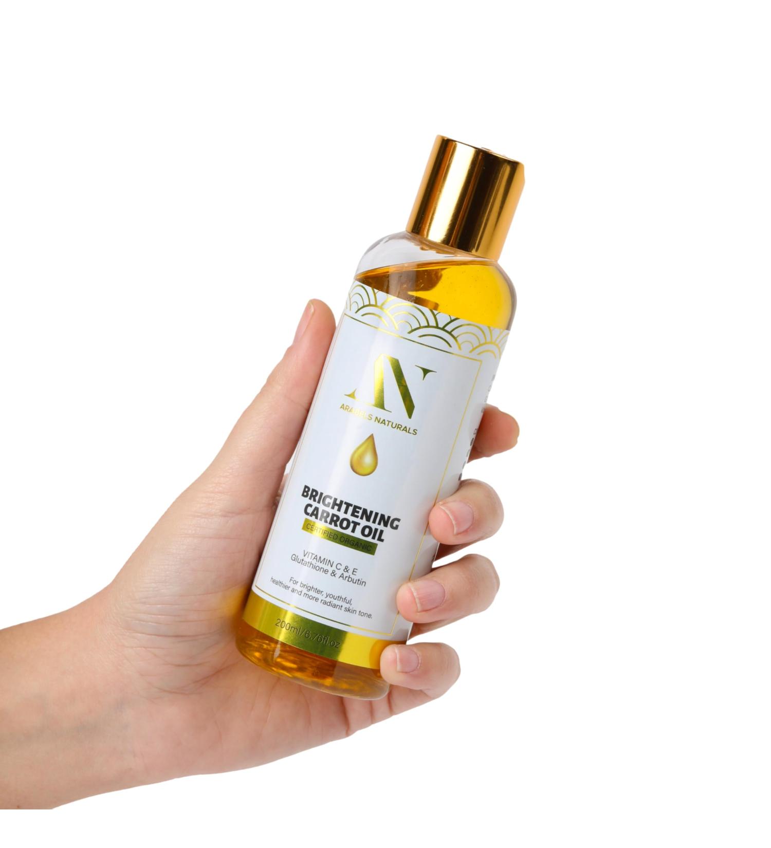 Organic Body Oil with Carrot & Papaya Extract Natural Moisturizing Body Oil for Dry Skin Non-Greasy Fast Absorbing Daily Body Moisturizer Hydrating Skin Oil 6.7 fl oz - Buy Online on GoSupps.com