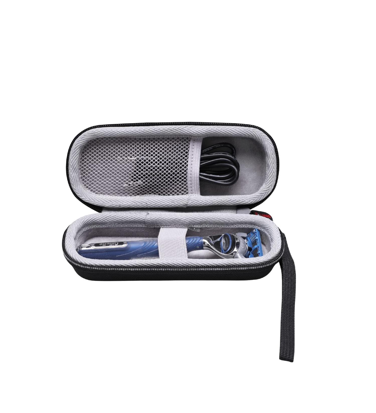 XANAD Hard Case for Gillette Mach3 Shield Razor - Protective Carry Case for Men's Razor & 4 Blade Refills - Buy Online on GoSupps.com