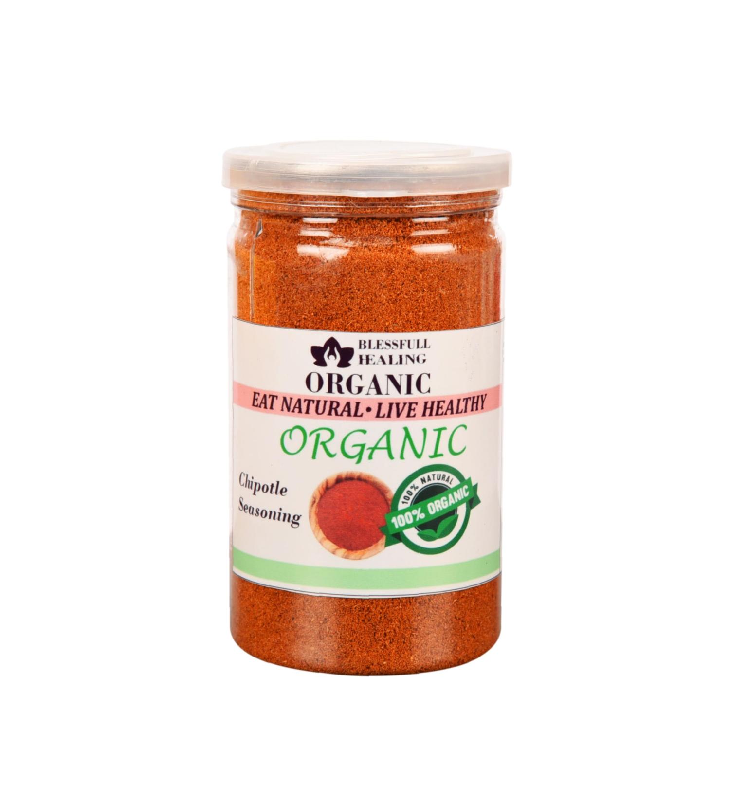 Blessfull Healing Organic Chipotle Seasoning 200 Gram (Packing May Vary) 200 Gram 7.05 oz