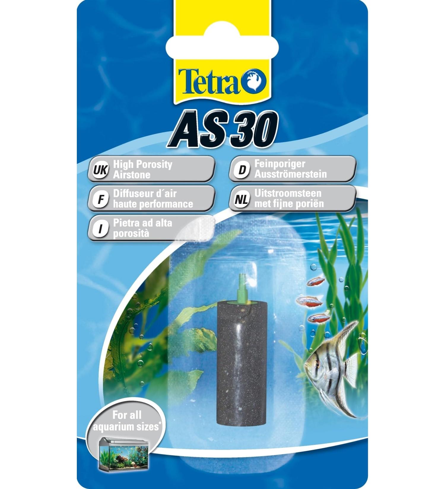 Tetra AS 30 Air Stone - Perfect for APS Aquarium Air Pumps | 1 Piece Pack - Enhance Your Aquarium's Air Quality - Buy Online on GoSupps.com