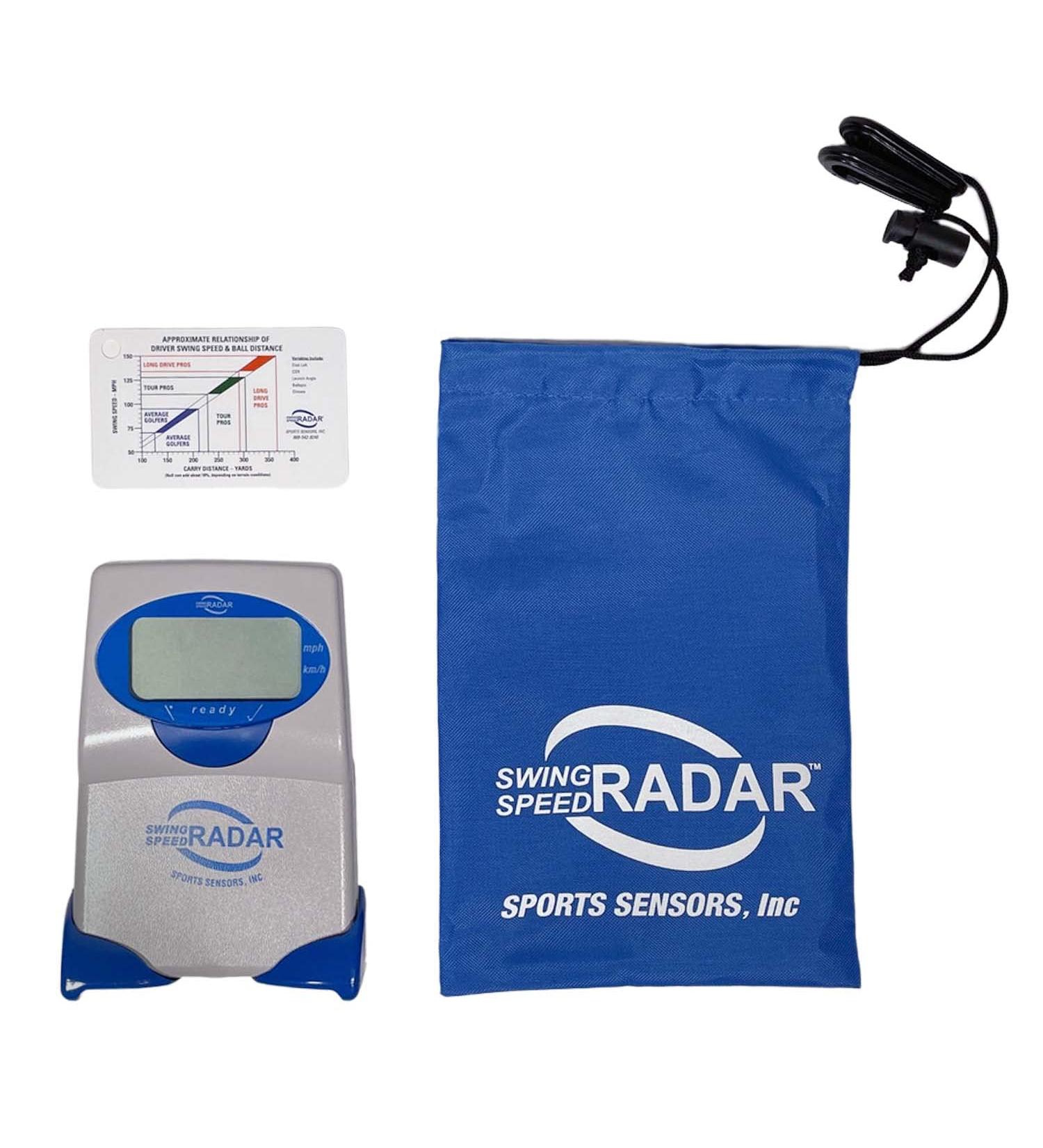 Swing Speed Radar | Accurate Golf & Bat Swing Speeds 20-200 MPH | Doppler Radar Training Tool - Buy Online on GoSupps.com
