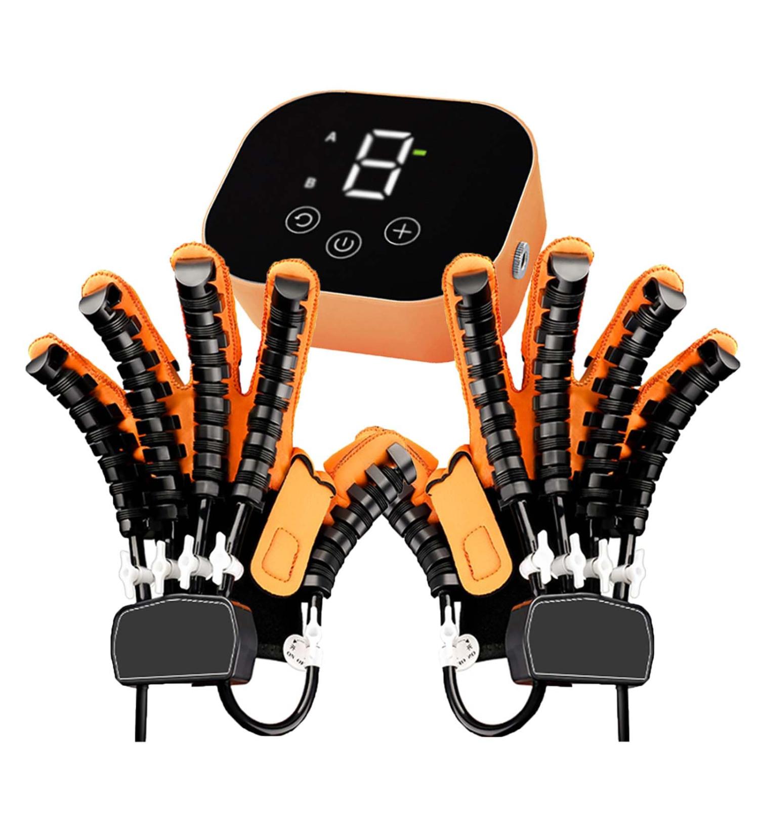 Rehabilitation Robot Gloves Upgrade Hemiplegia Hand Stroke Recovery Equipment with USB Chargeable and Strength Adjustment Multiple left+right X-Large - Buy Online on GoSupps.com