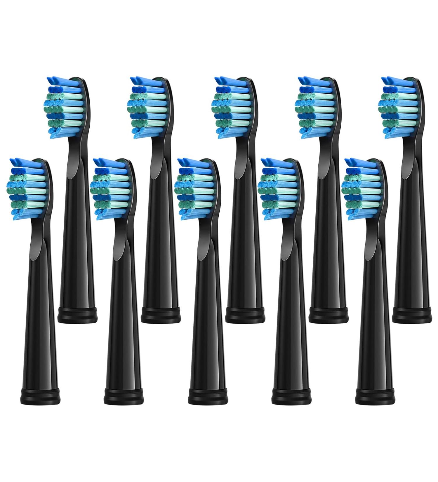 10 Replacement Brush Heads for Fairywill D7 D8 507 508 515 117 959 Electric Toothbrush - Compatible & Durable - Buy Online on GoSupps.com