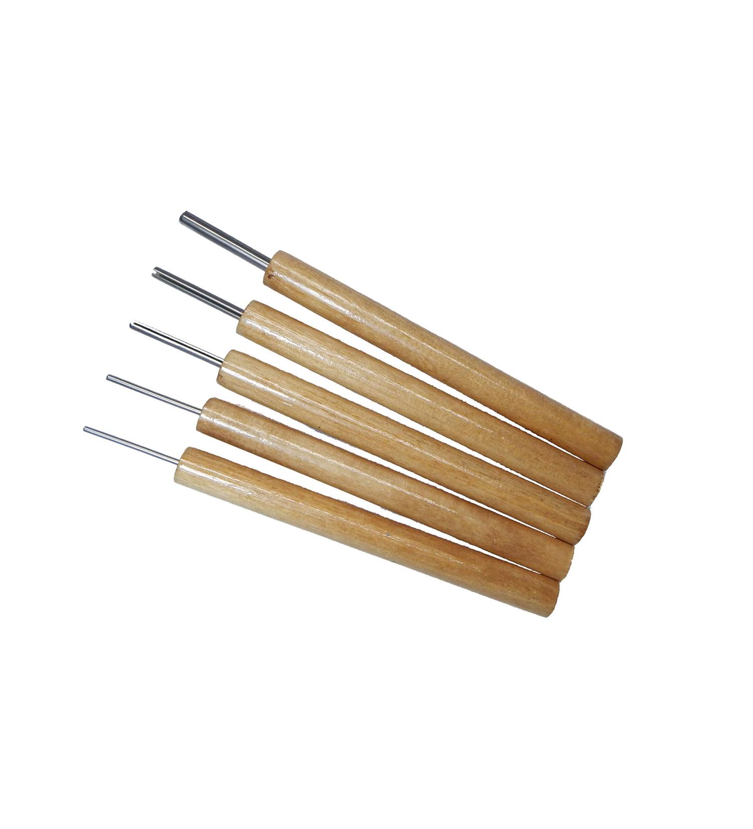 Slotted Paper Bead Roller Set of 5