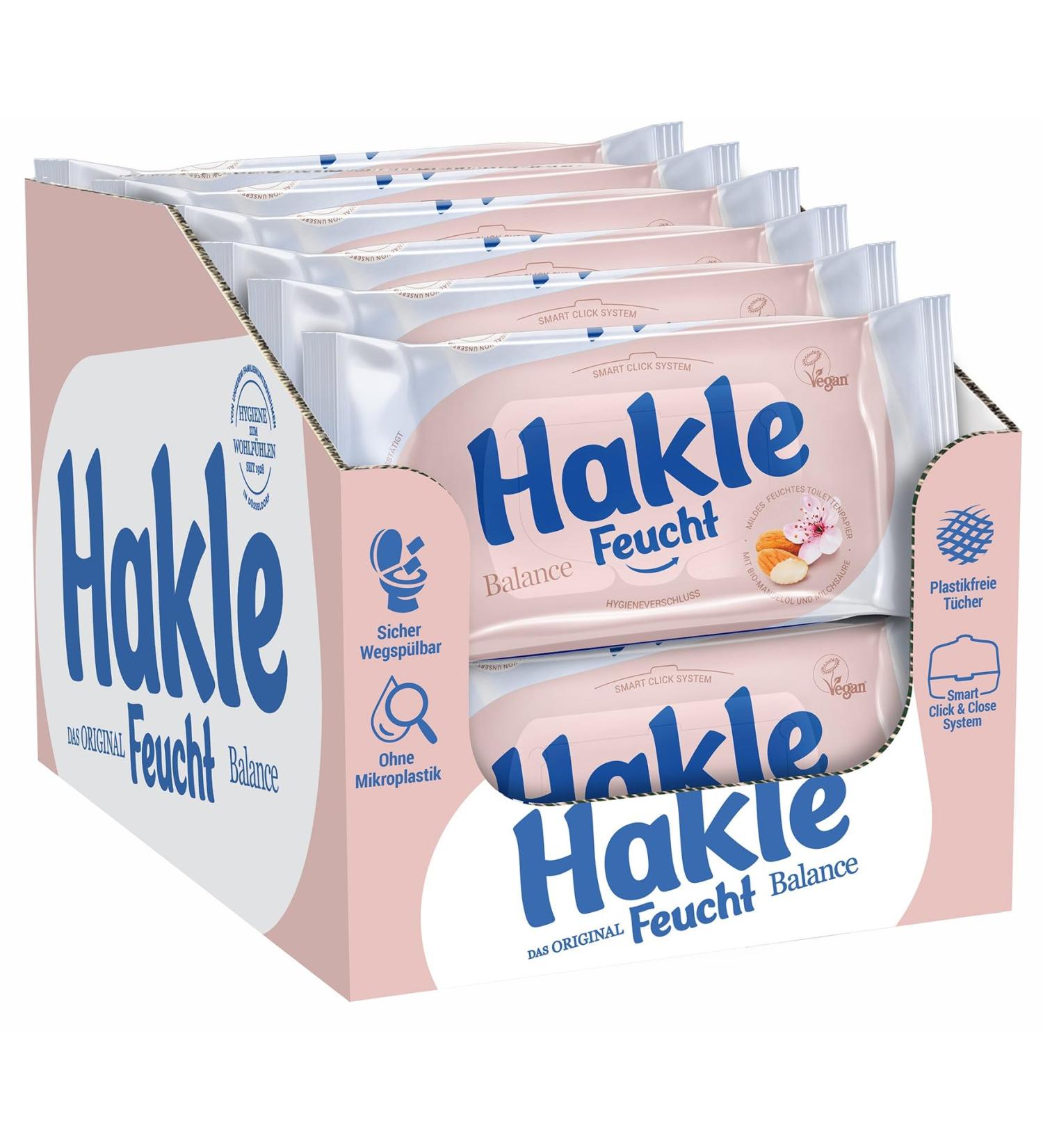 Buy Hakle Wet Balance - 12 Packs | Premium Quality Toilet Paper | International Shipping Available - Buy Online on GoSupps.com