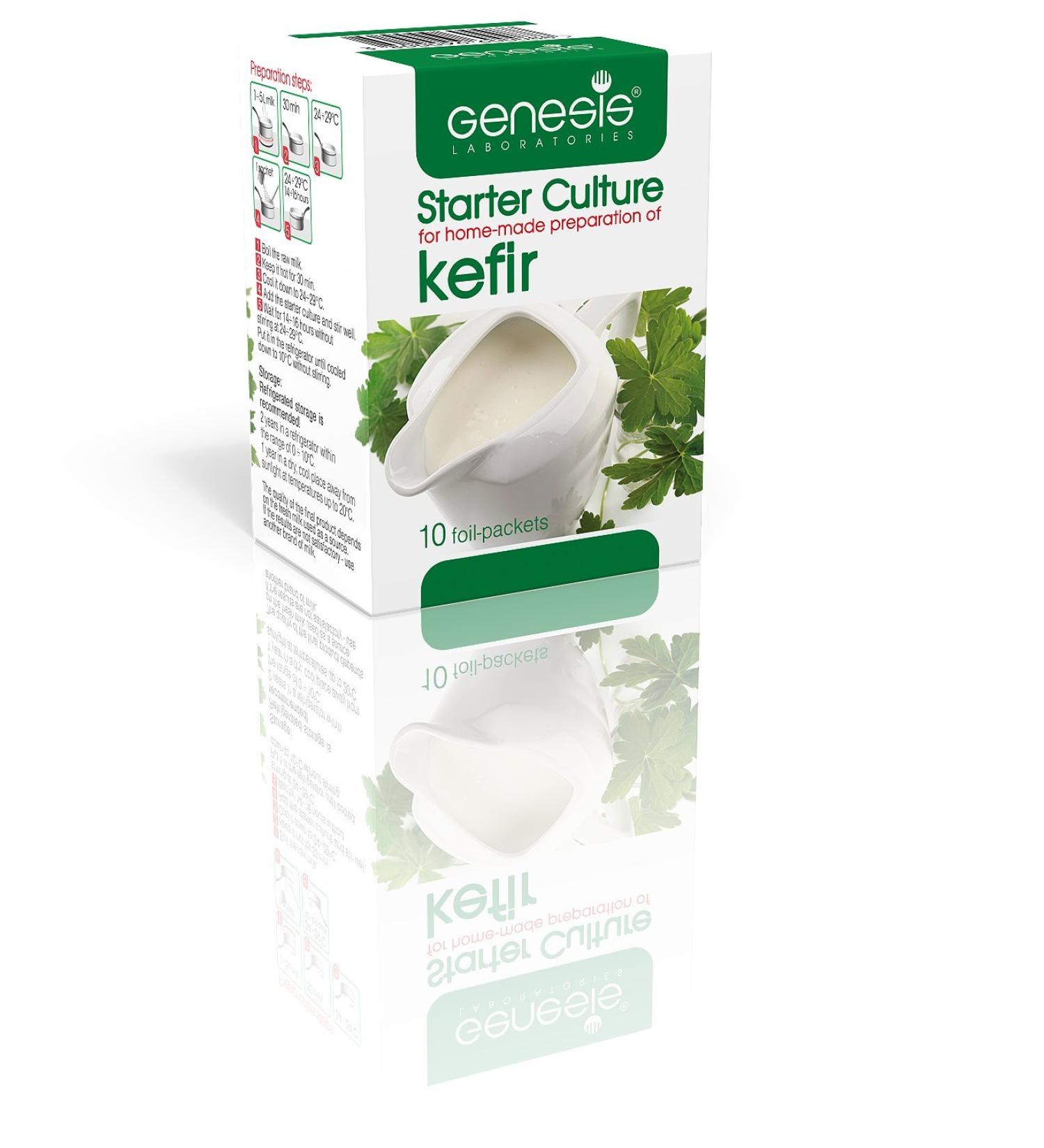 Genesis Kefir Starter Culture for 50 Liters - Homemade Preparation - Buy Online on GoSupps.com