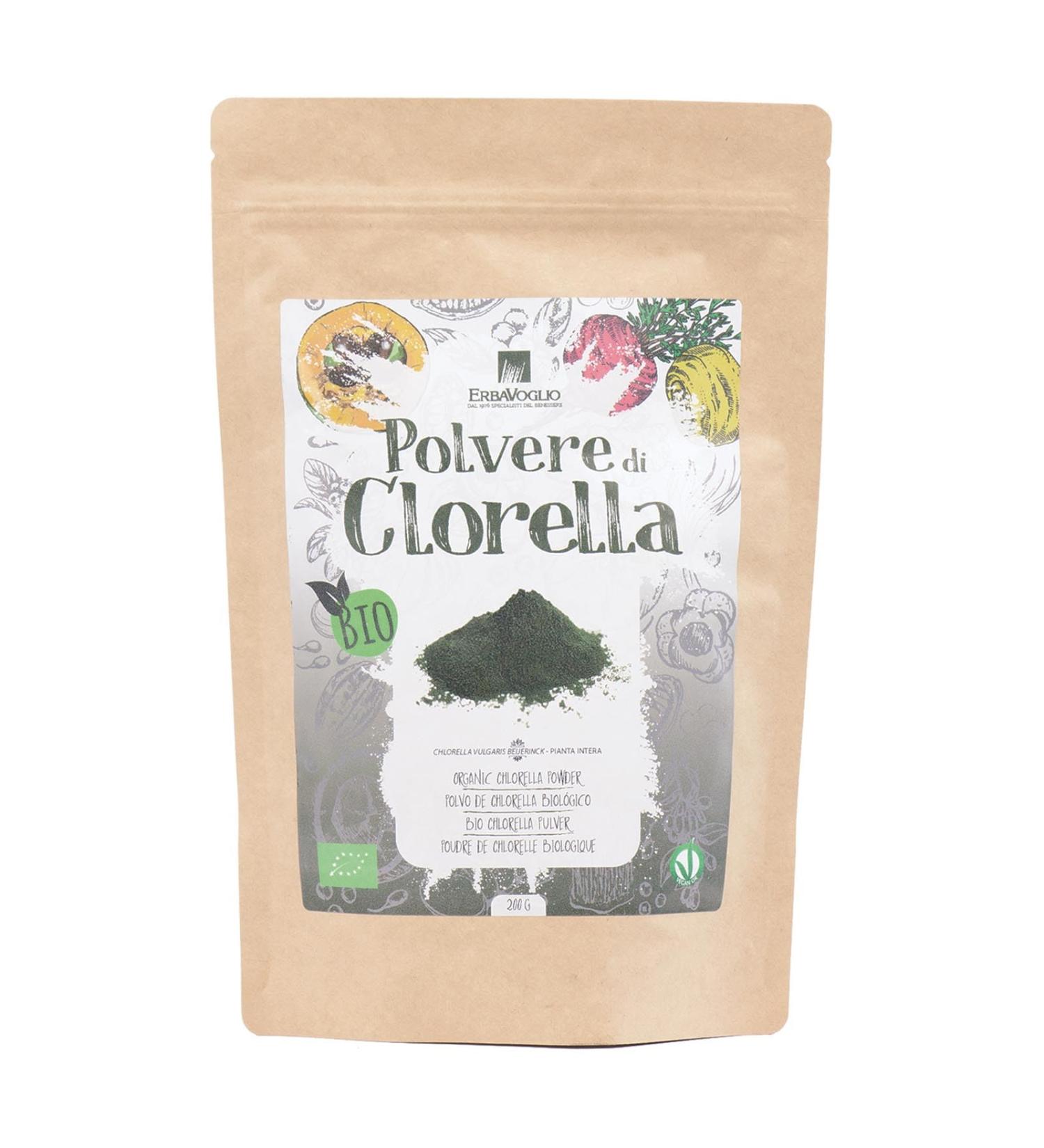 Erbavoglio Erbavoglio Organic Chlorella Powder 1 pack (1 x 200 g)