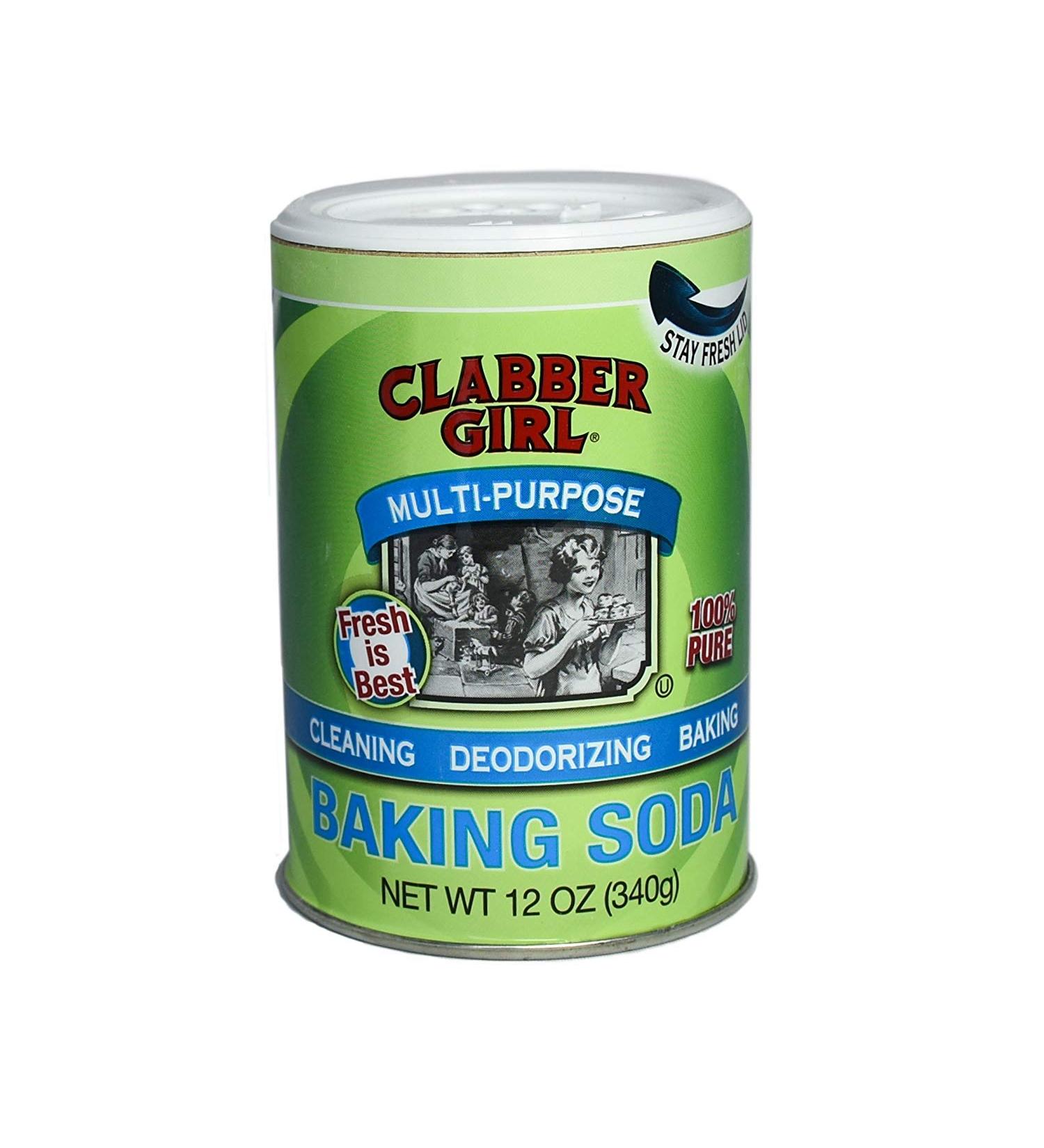 Clabber Girl Baking Soda 12oz - Premium Baking Essential for Every Kitchen - Buy Online on GoSupps.com