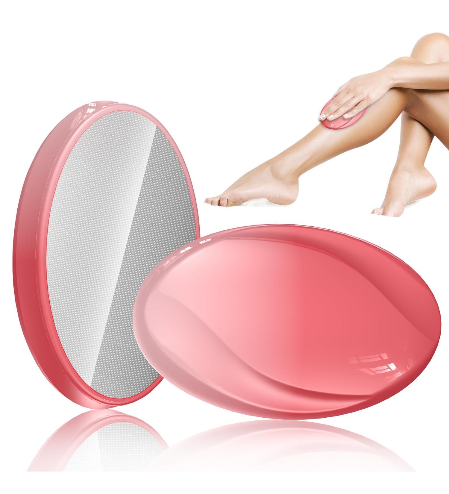Nano Hair Remover for Women & Men | Portable Crystal Hair Removal Device | Pain-Free Solution for Back Arms & Legs - Pink - Buy Online on GoSupps.com