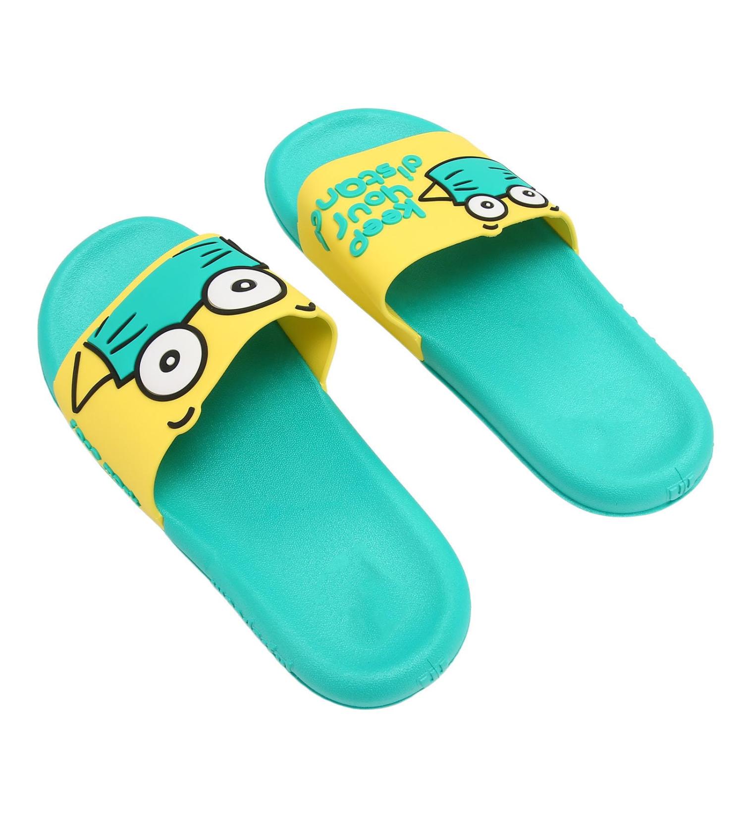 Weikeya Non-Slip Shower Shoes - Breathable PVC Summer House Shoes with Great Damping Effect for Beach - EU Size 36/37 Green - Buy Online on GoSupps.com