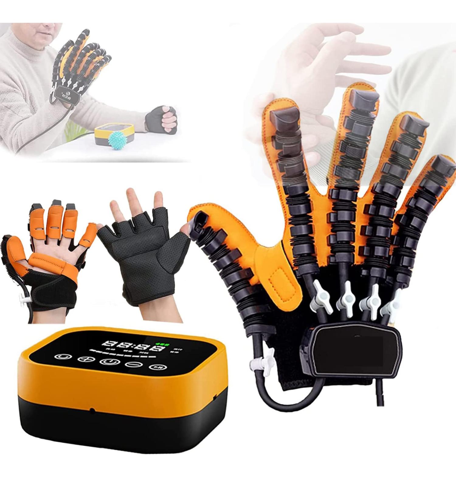 2nd Generation Rehabilitation Robot Gloves Finger Training Stroke Hand Splint Both Hands Restorey Exercise Equipment(Size:XLcode Color:Right Hand) XLcode right hand - Buy Online on GoSupps.com