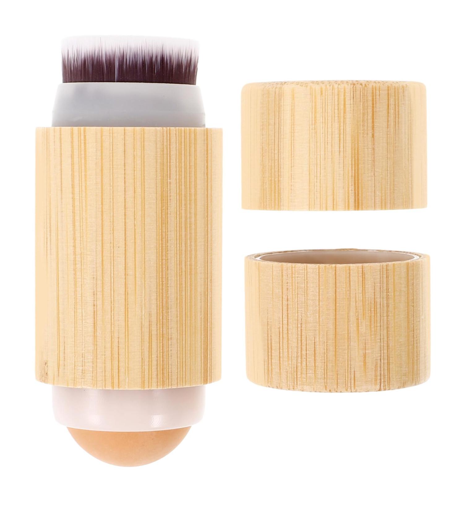Makeup Brushes Blush Brush Foundation Brush With Bamboo Handle Contour Bronzer Face Brush for Powder Mineral Buffing Blending Brush - Buy Online on GoSupps.com