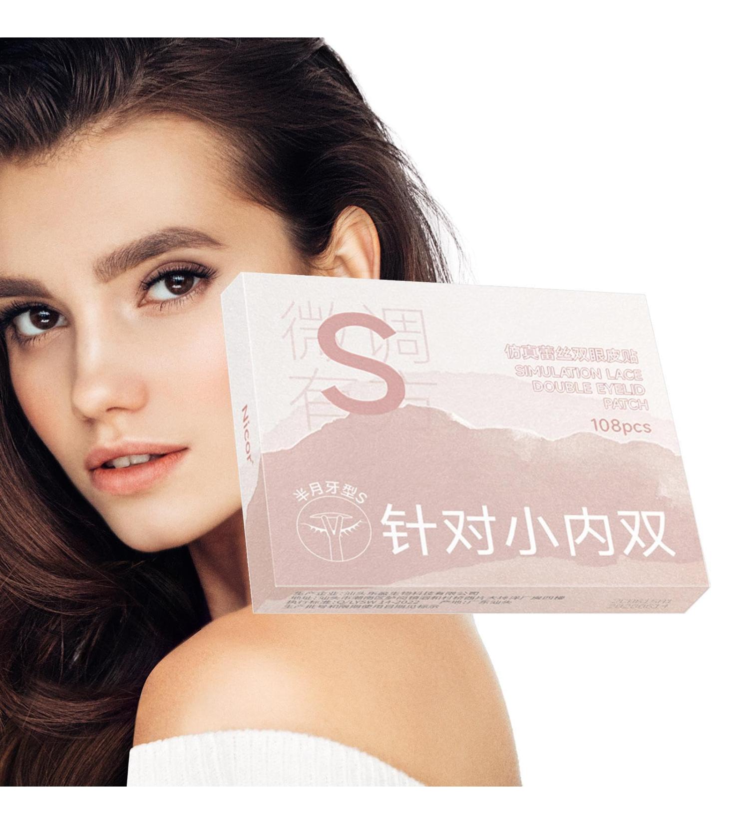 Takluu Eye Lift Strips - Natural Fiber Eyelid Lifter Strips - Long-lasting Breathable Eyelid Sticker For Extra Eye Makeup Instant Eyelid Lift For Droopy Eyelids - Buy Online on GoSupps.com