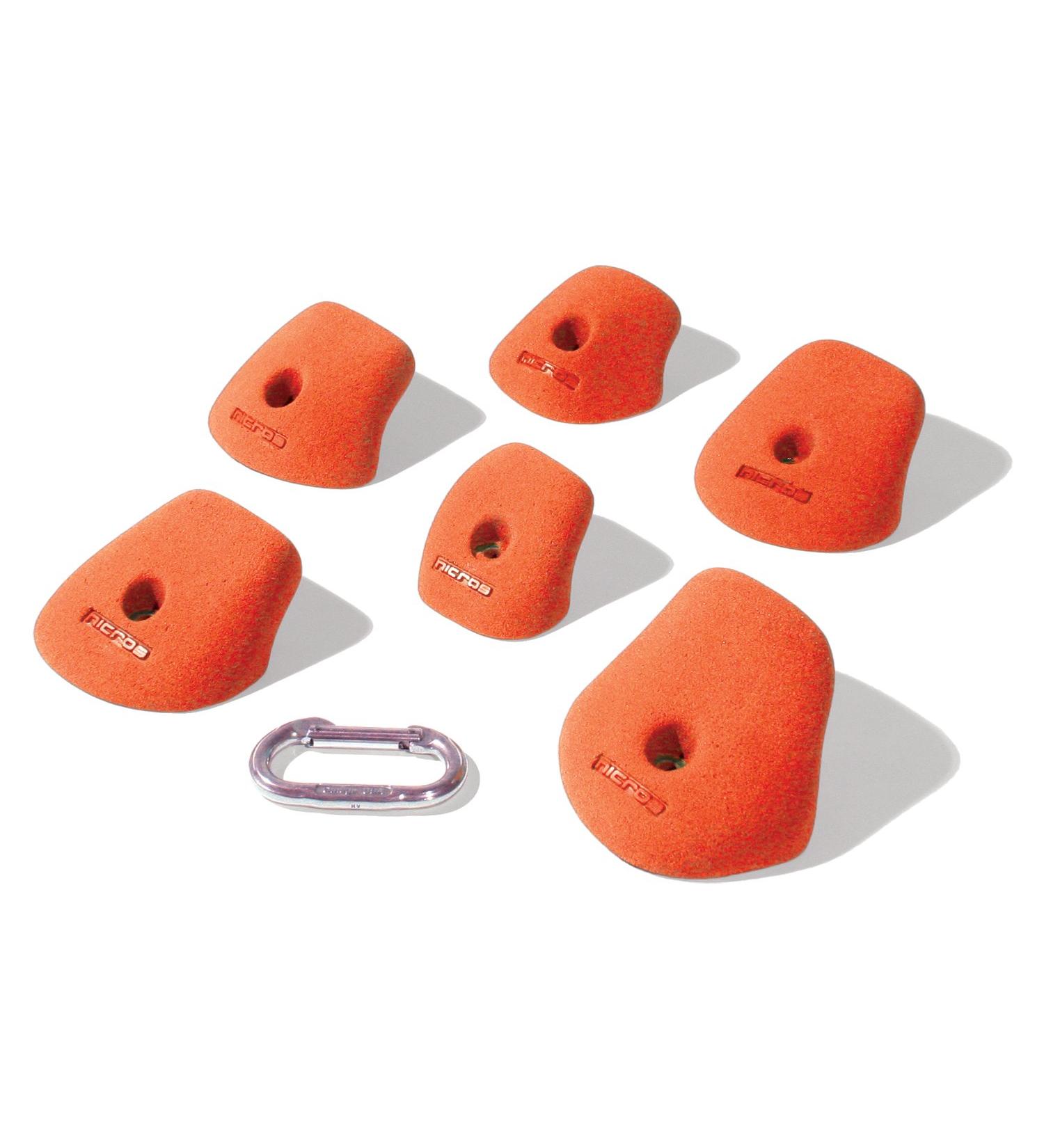 Nicros Blockhead Jugs, Orange, 7 lbs