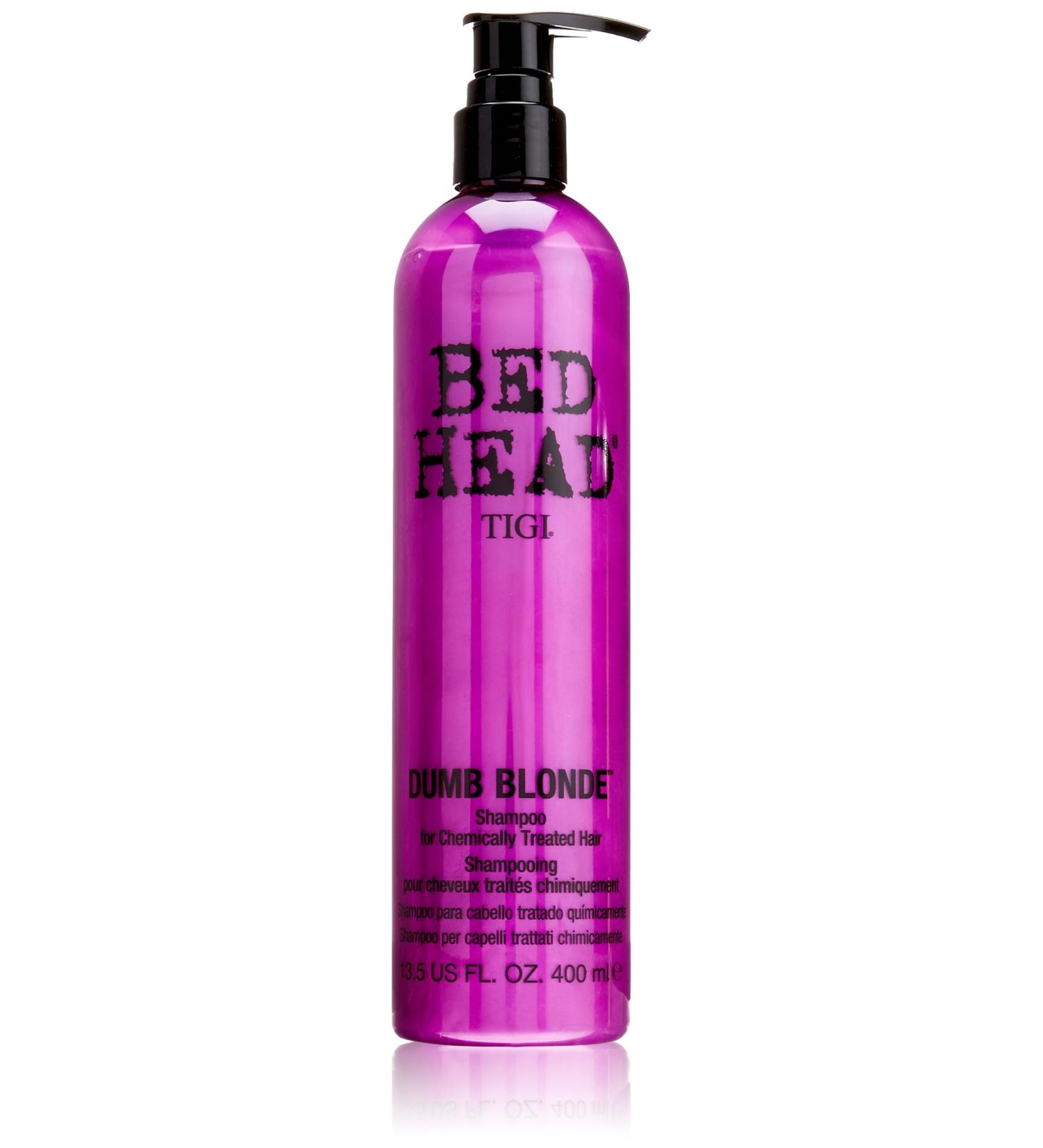 Tigi Bed Head Dumb Blonde Shampoo 13.5 oz - Best Shampoo for Blonde Hair | International Shipping Available - Buy Online on GoSupps.com