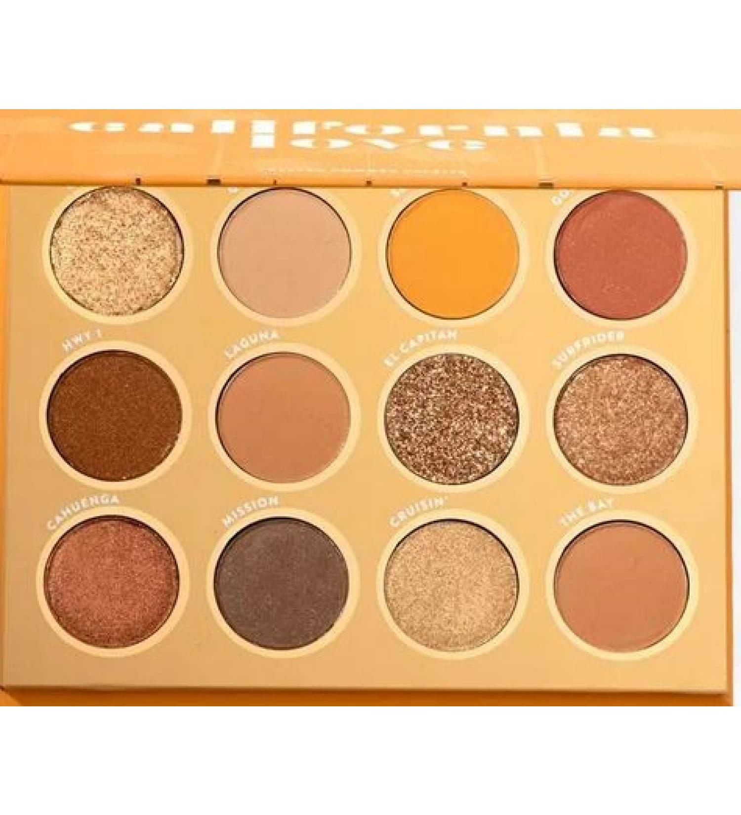 ColourPop California Love Eyeshadow Palette brown