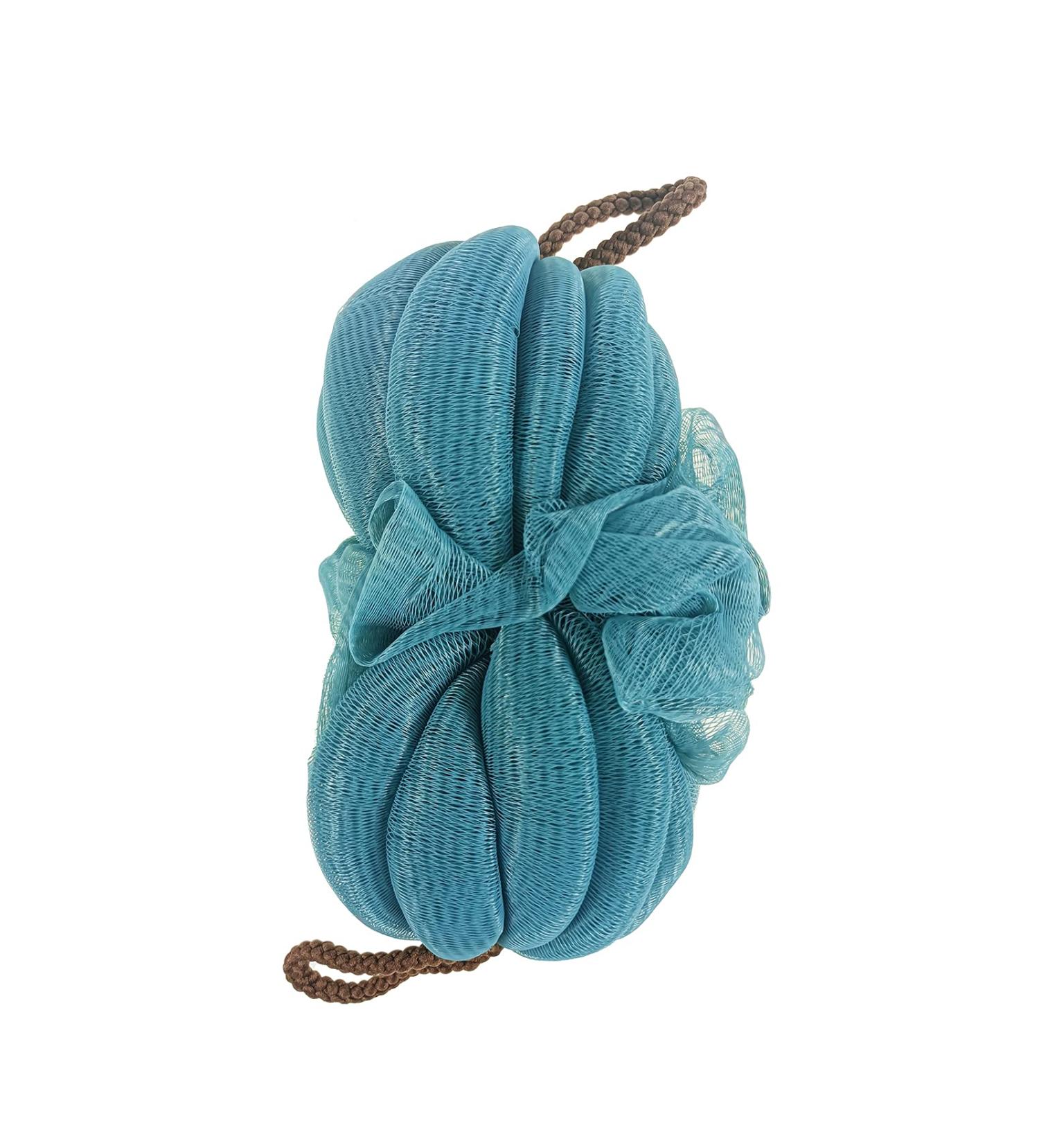Large 80g Blue Bath Loofah Sponge Exfoliating Body Back Scrubber - Buy Online on GoSupps.com