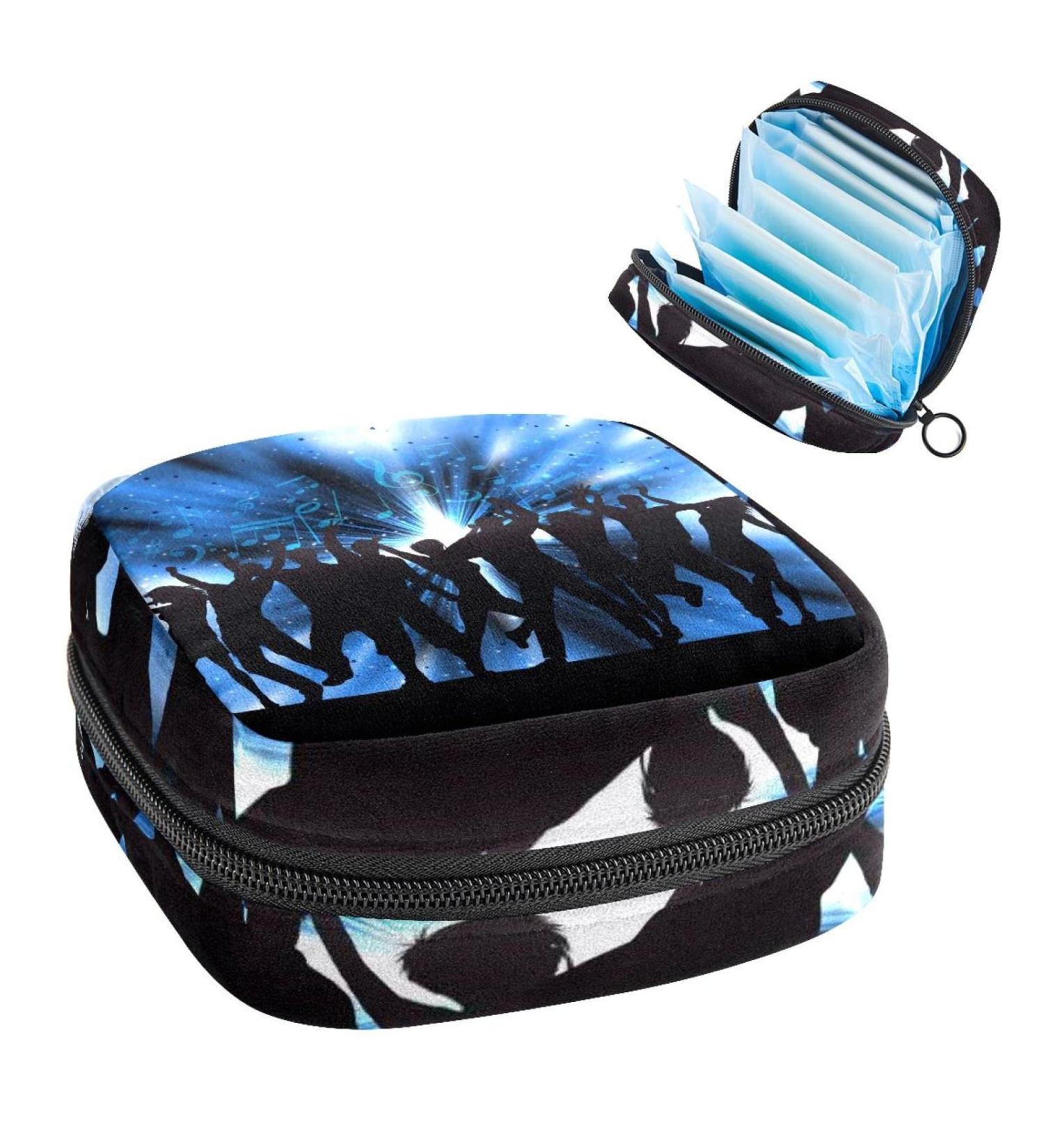 Party Background Sanitary Napkin Storage Bag Feminine Menstrual Cup Pouches Nursing Pad Holder Tampon Bags Portable Period Bag for Women Teen Girls 1Pcs Multi-colored 8 - Buy Online on GoSupps.com