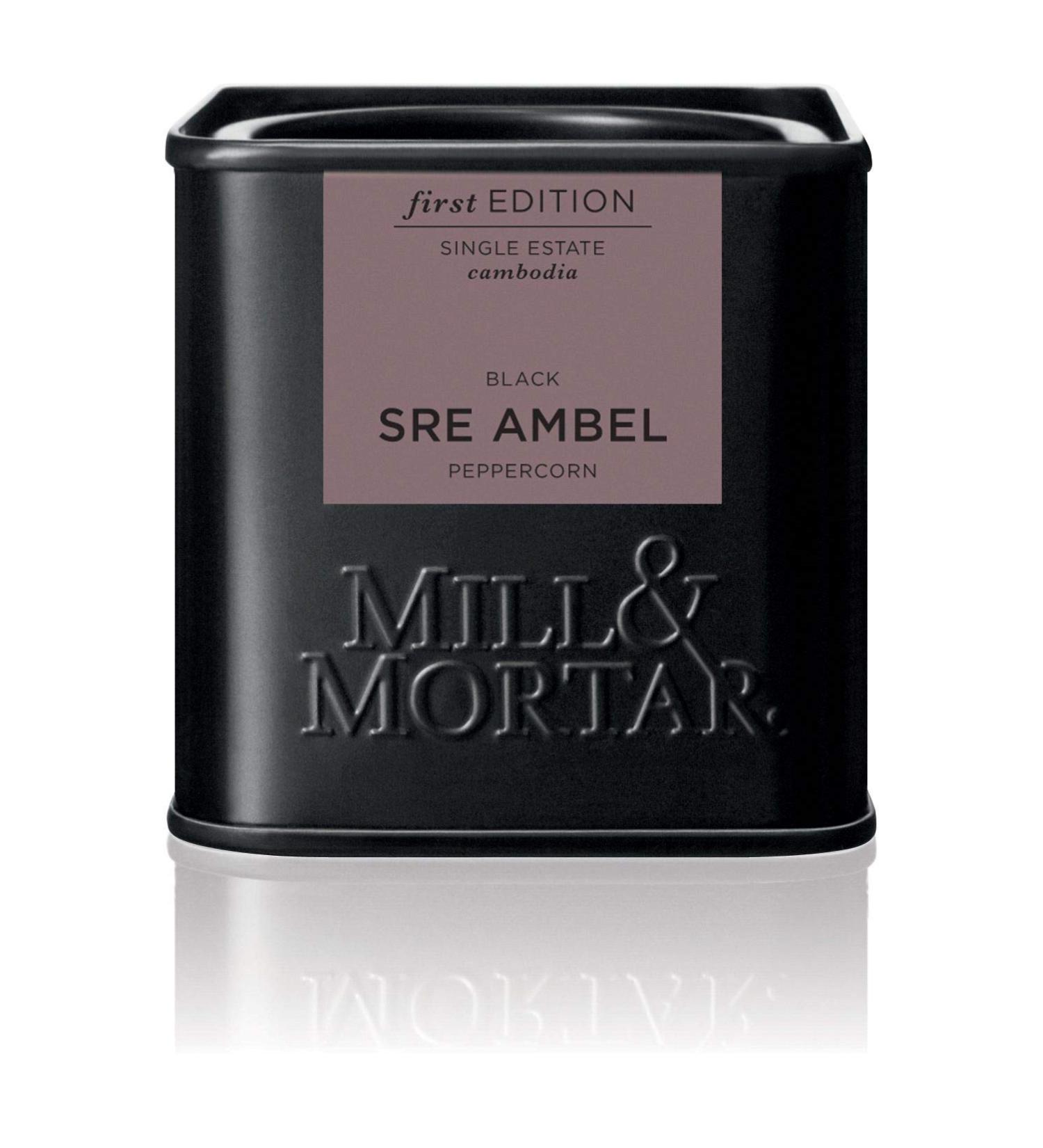 Mill Mortar Mill & Mortar Black Sre Ambel Pepper from Cambodia whole 50 g
