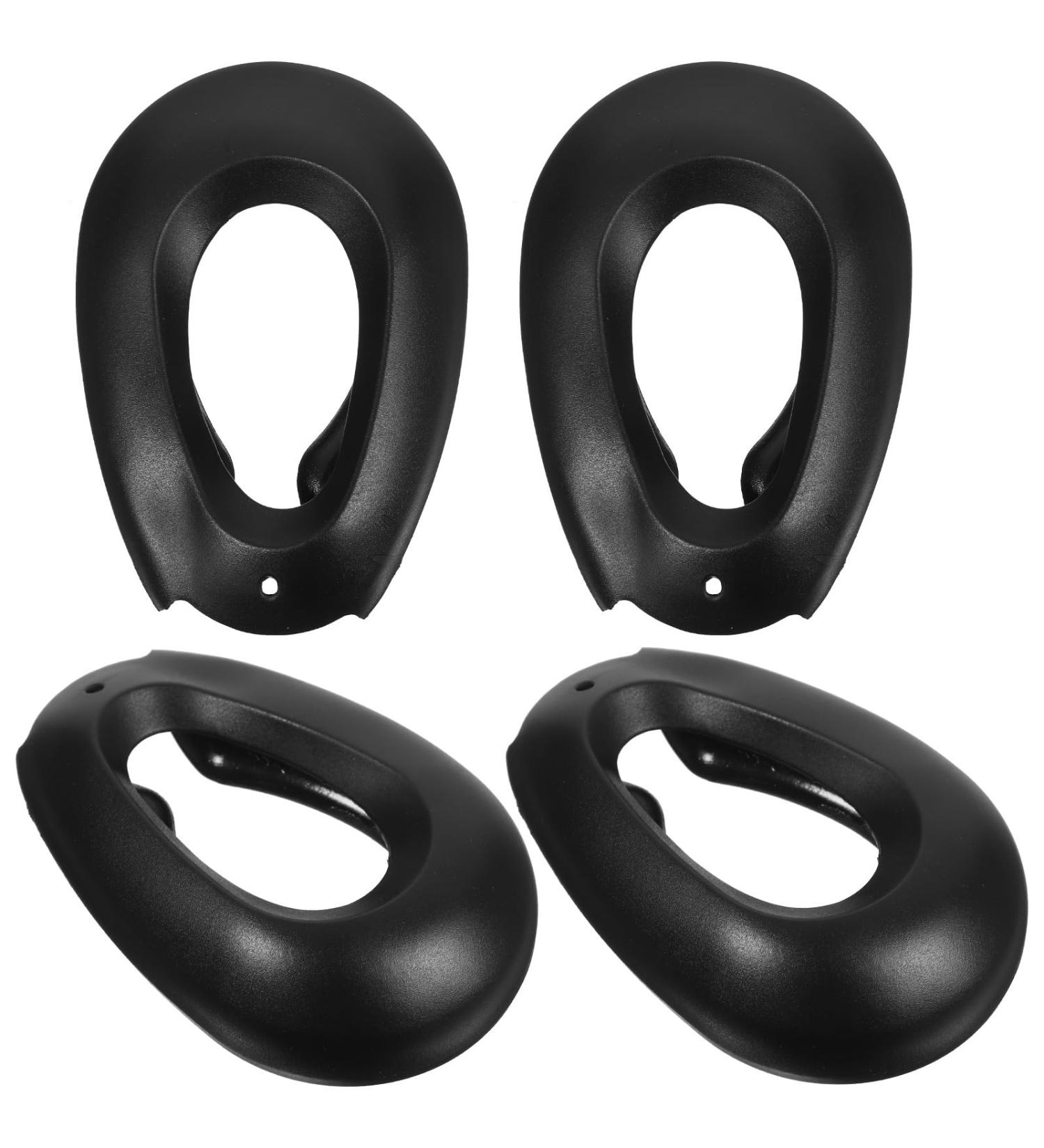 Lurrose 2 Pairs Hair Dye Earmuffs Hair Coloring Ear Covers Salon Ear Muffs Hairdressing Ear Caps Heat Protector for Ears Ear Guard Bathing Accessories Silica Gel Major Hairdressing Tool - Buy Online on GoSupps.com