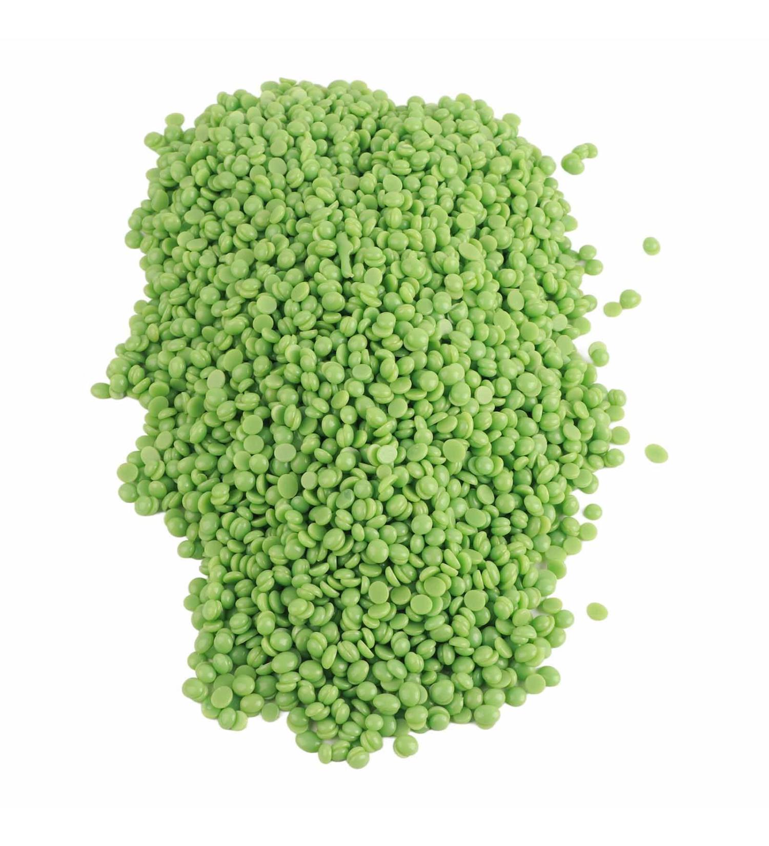 Liddy 500G Painless Hard Wax Beans for Women | Green Tea Tree Hair Removal Wax with Warmer Beads - International Shipping Available - Buy Online on GoSupps.com