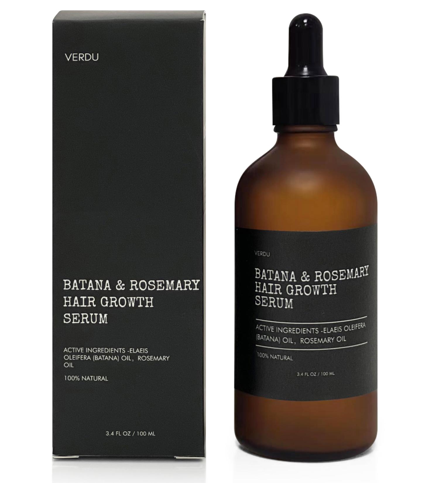 Batana Oil Enriched with Rosemary Oil For Hair Growth Advanced Hair Growth Serum - Hair Thickening & Repair Solution for Men & Women Effective Hair Loss Dry Scalp & Damaged Hair Oil Treatment - Buy Online on GoSupps.com