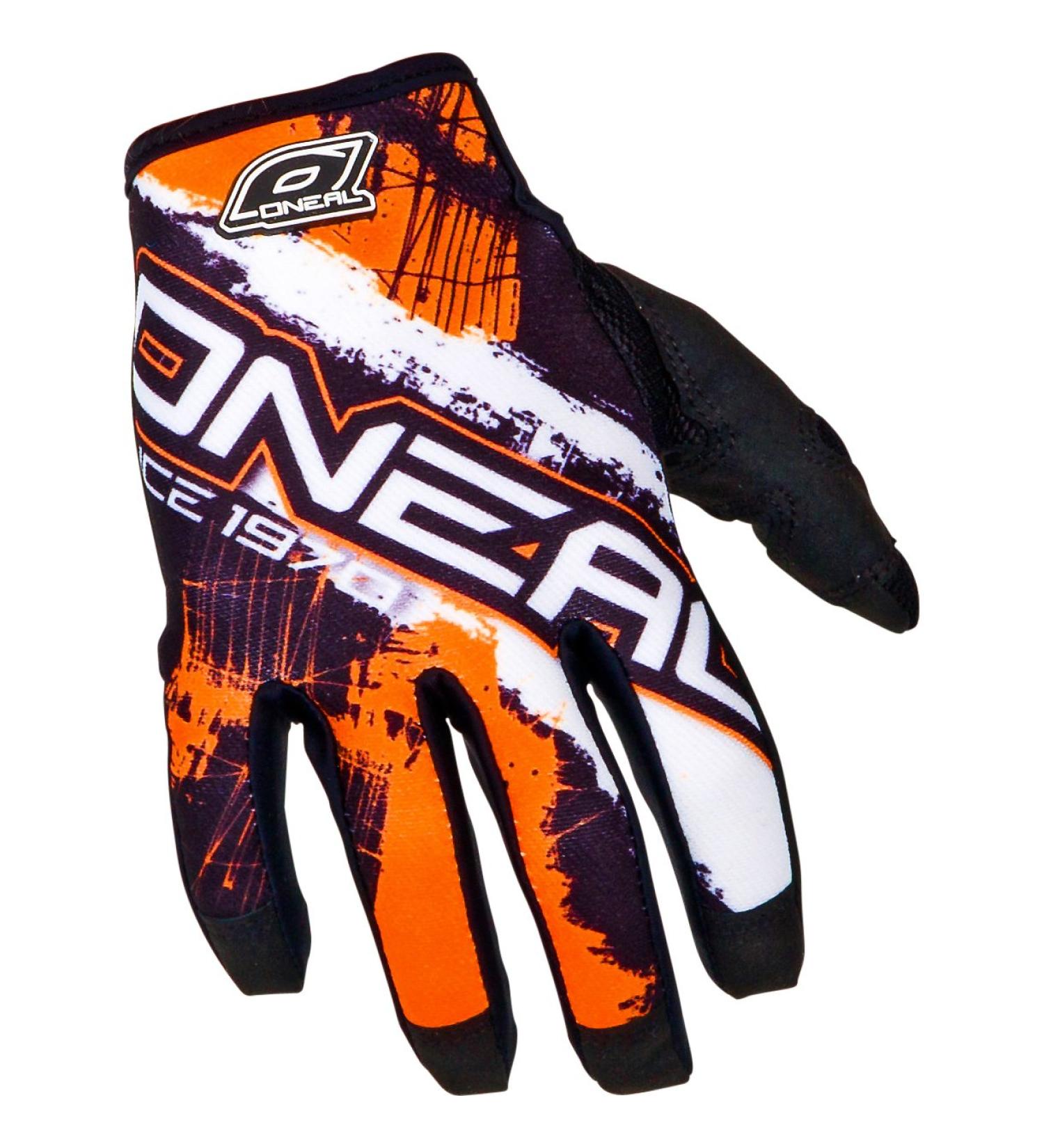 ONeal Jump MX Gloves Shocker M - Black/Orange | Premium Motocross Gear for Global Shipping - Buy Online on GoSupps.com