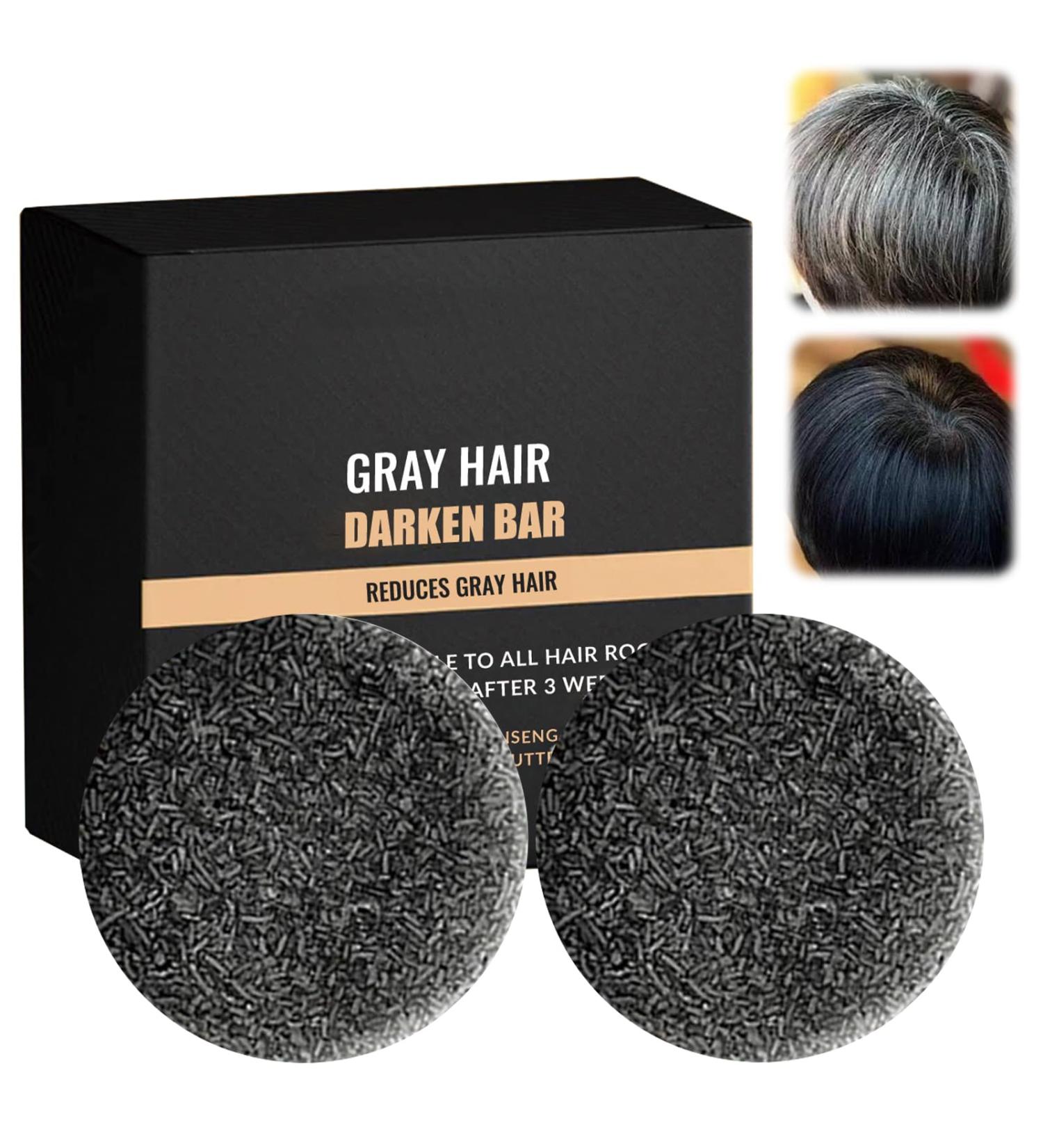 2024 New Style Anti Gray Bar 2Pcs Anti Grey Bar Anti-Gray Bar Anti Gray Bar Anti Grey Bar Anti-Gray Bar Solid Shampoo Bar Hair Darkening Shampoo Bar - Buy Online on GoSupps.com