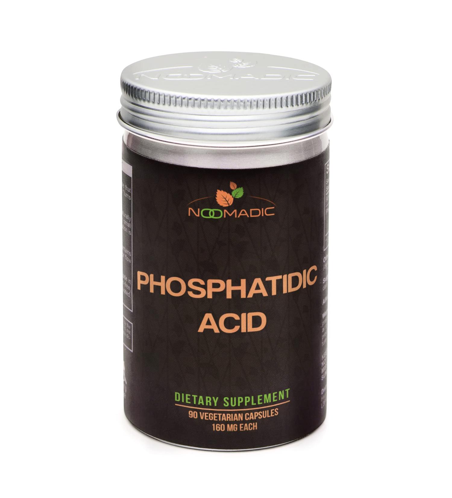 Phosphatidic Acid (PA) 160mg | 90 Capsules | 50% Standardized PA - Buy Online on GoSupps.com