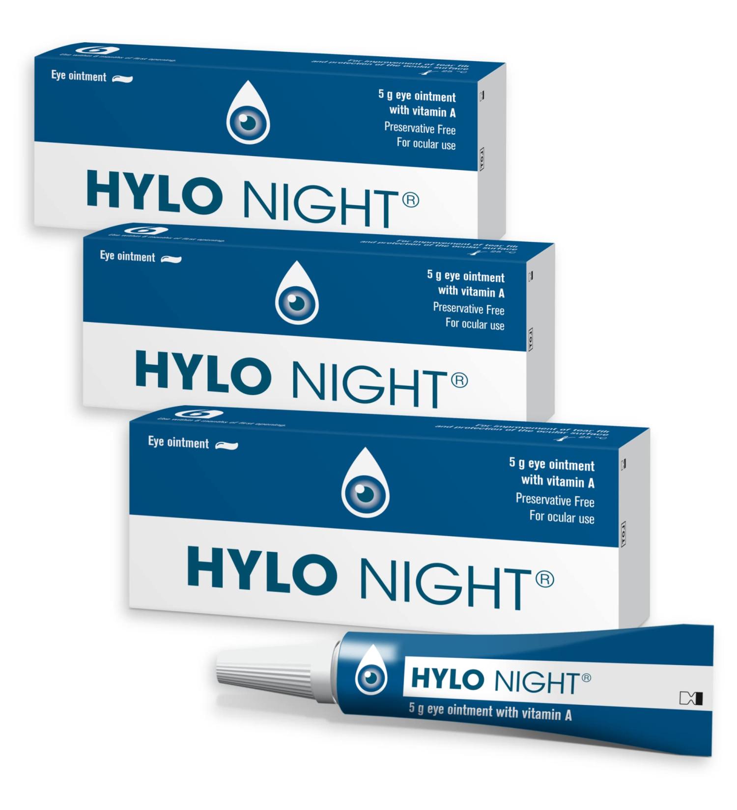 HYLO EYE CARE Vita Pos Eye Ointment 5g Vitamin A Bulk Buy 3 Tubes