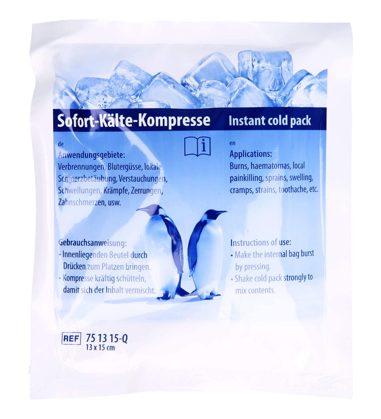 INSTANT COLD Compress Quick 13x15 cm 1 pc